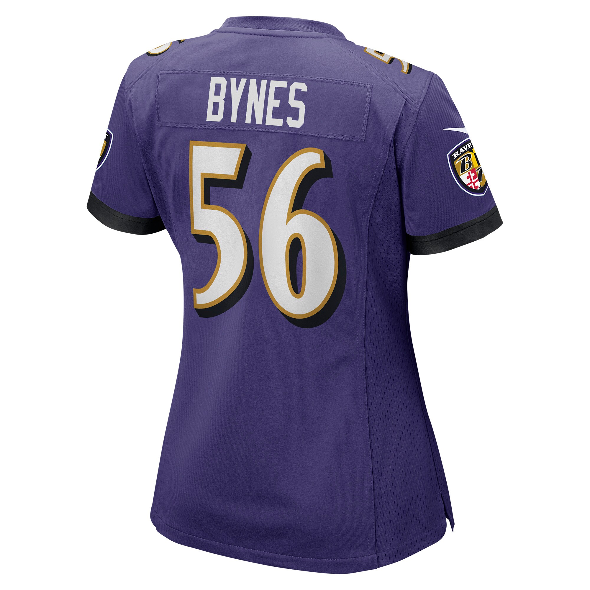 Josh Bynes Baltimore Ravens  Women's Game Jersey - Purple
