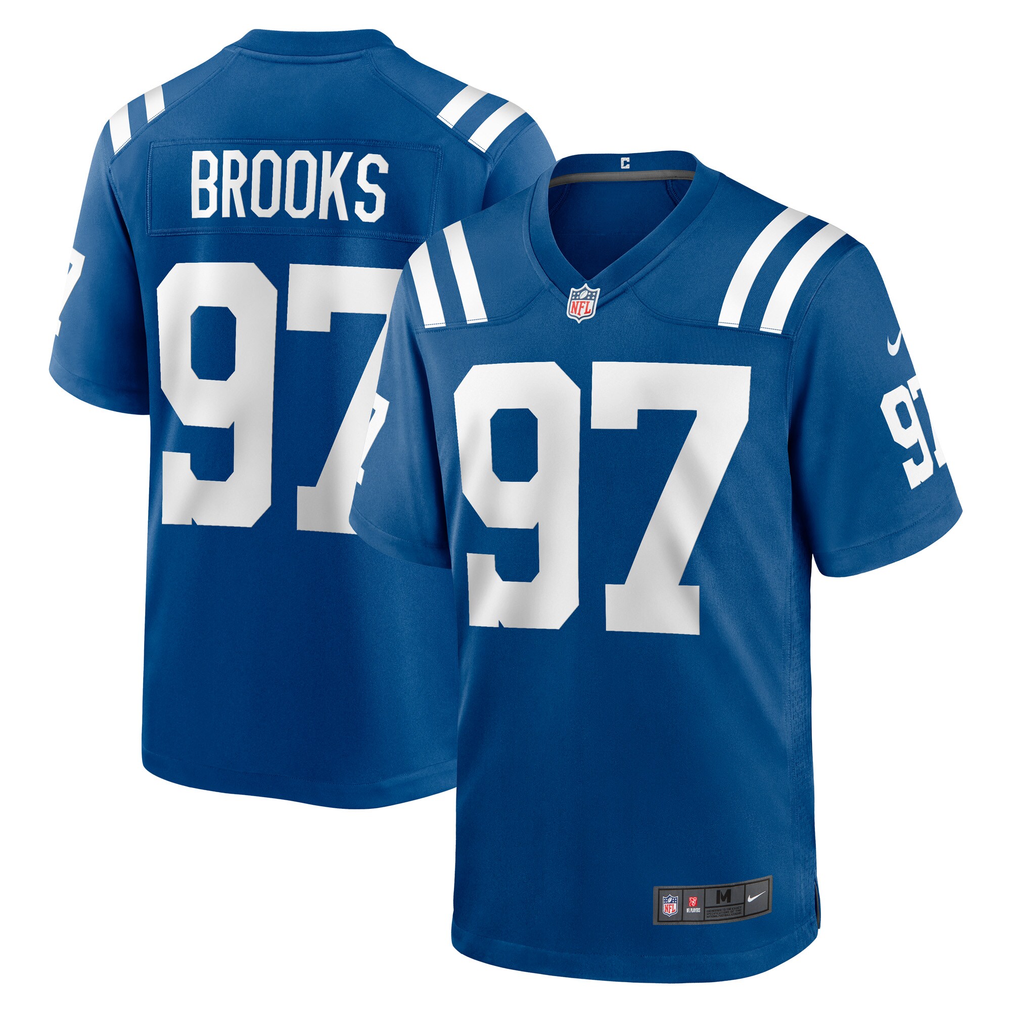 Curtis Brooks Indianapolis Colts  Player Game Jersey - Royal