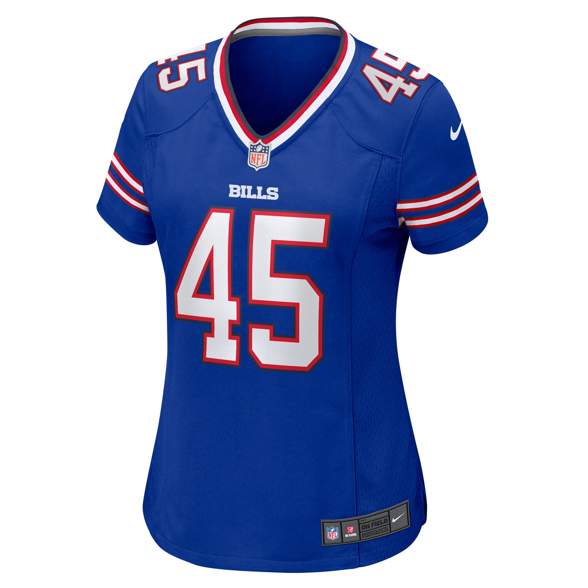Deion Jones Buffalo Bills Women's Game Jersey -  Royal