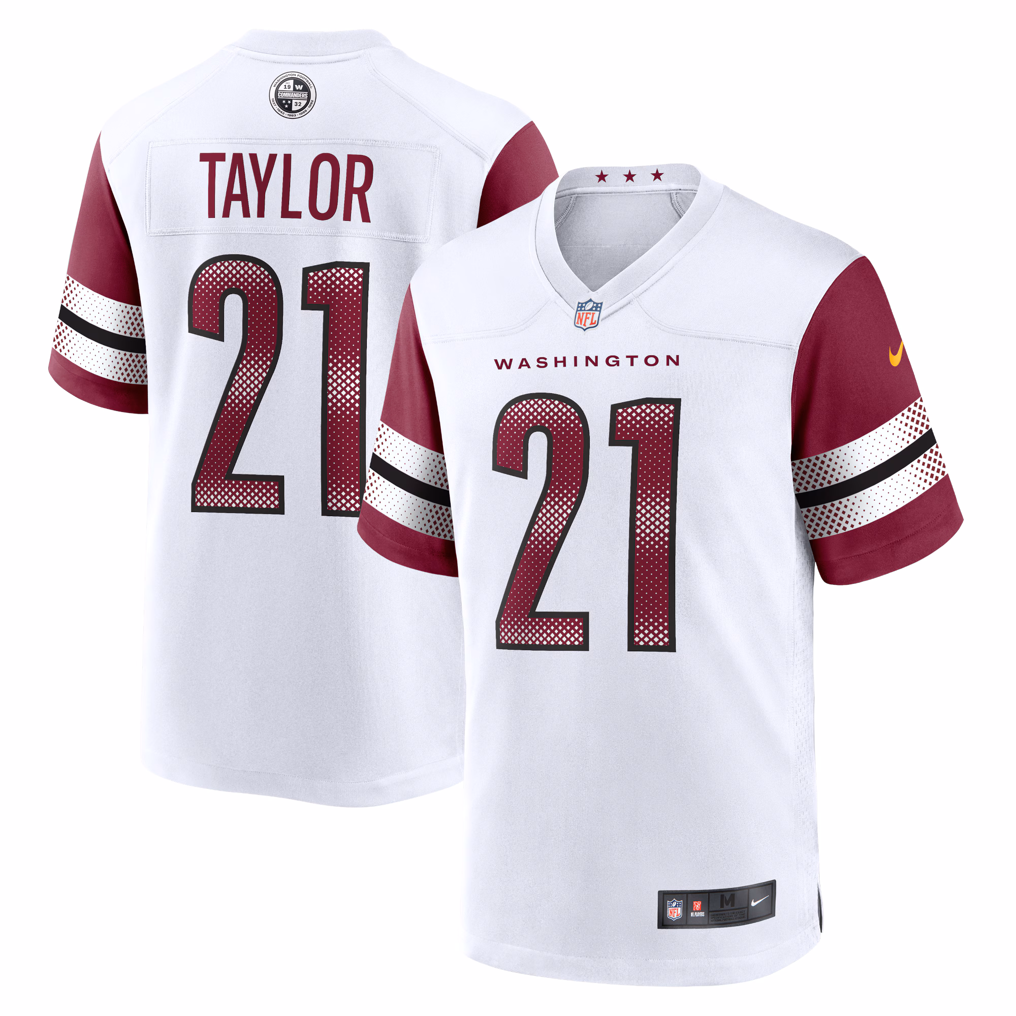Sean Taylor Washington Commanders Retired Player Game Jersey - White