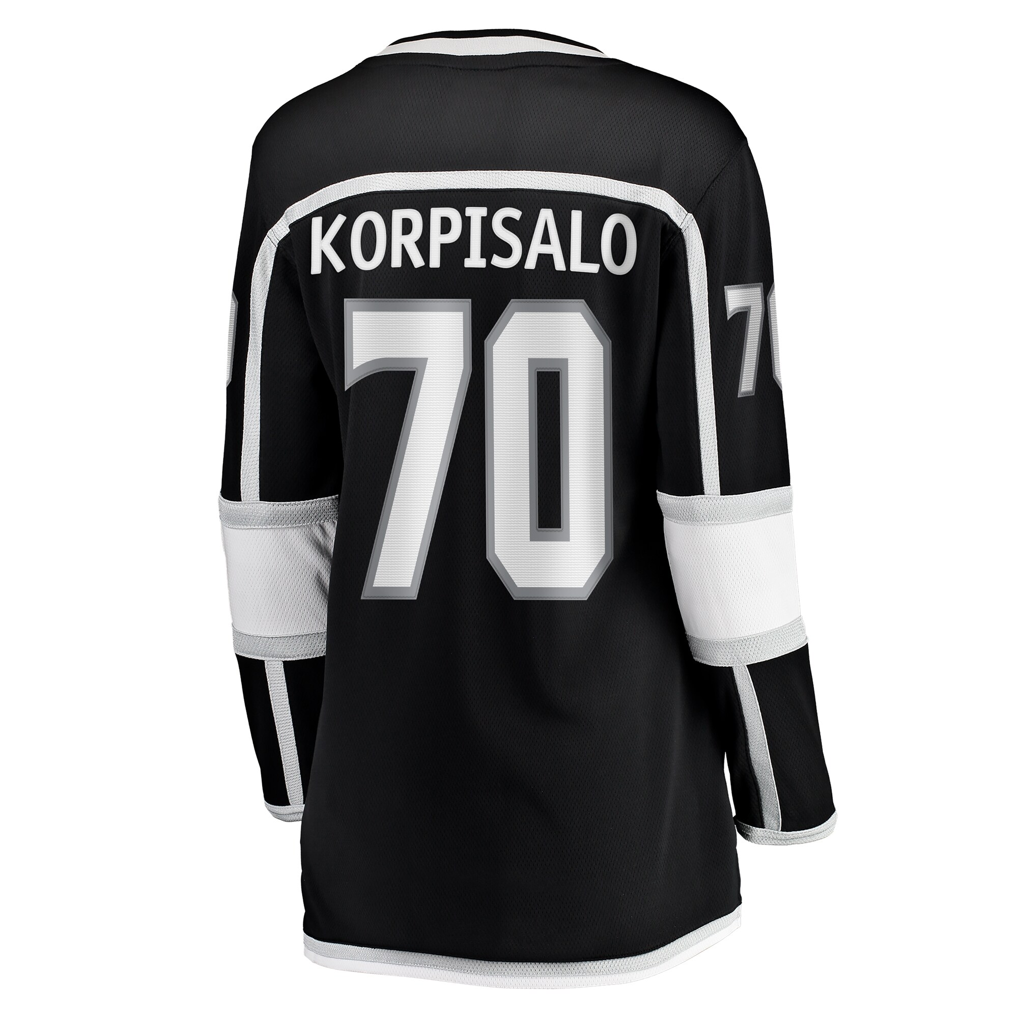 Joonas Korpisalo Los Angeles Kings Women's Home Breakaway Jersey - Black