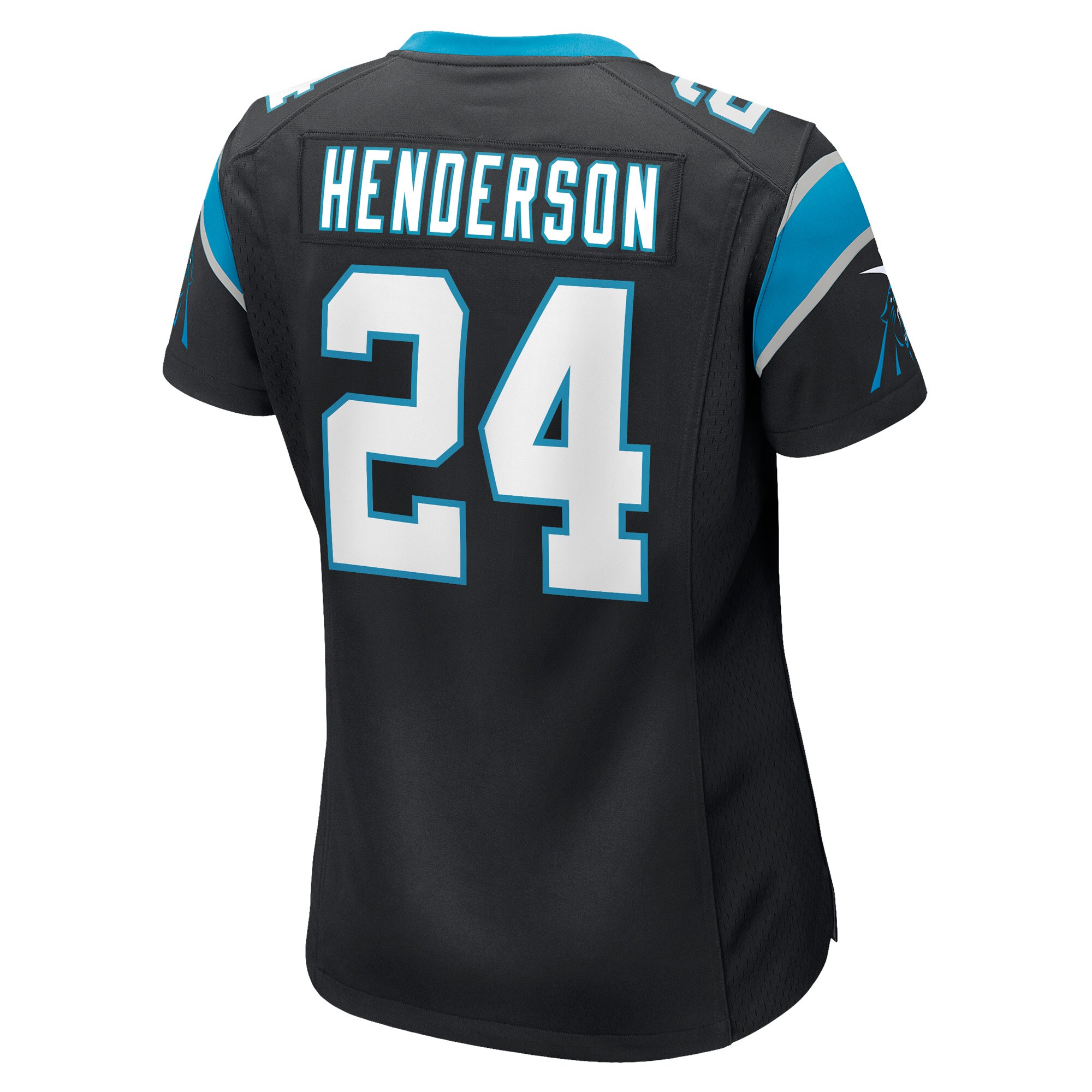 C.J. Henderson Carolina Panthers  Women's Game Player Jersey - Black