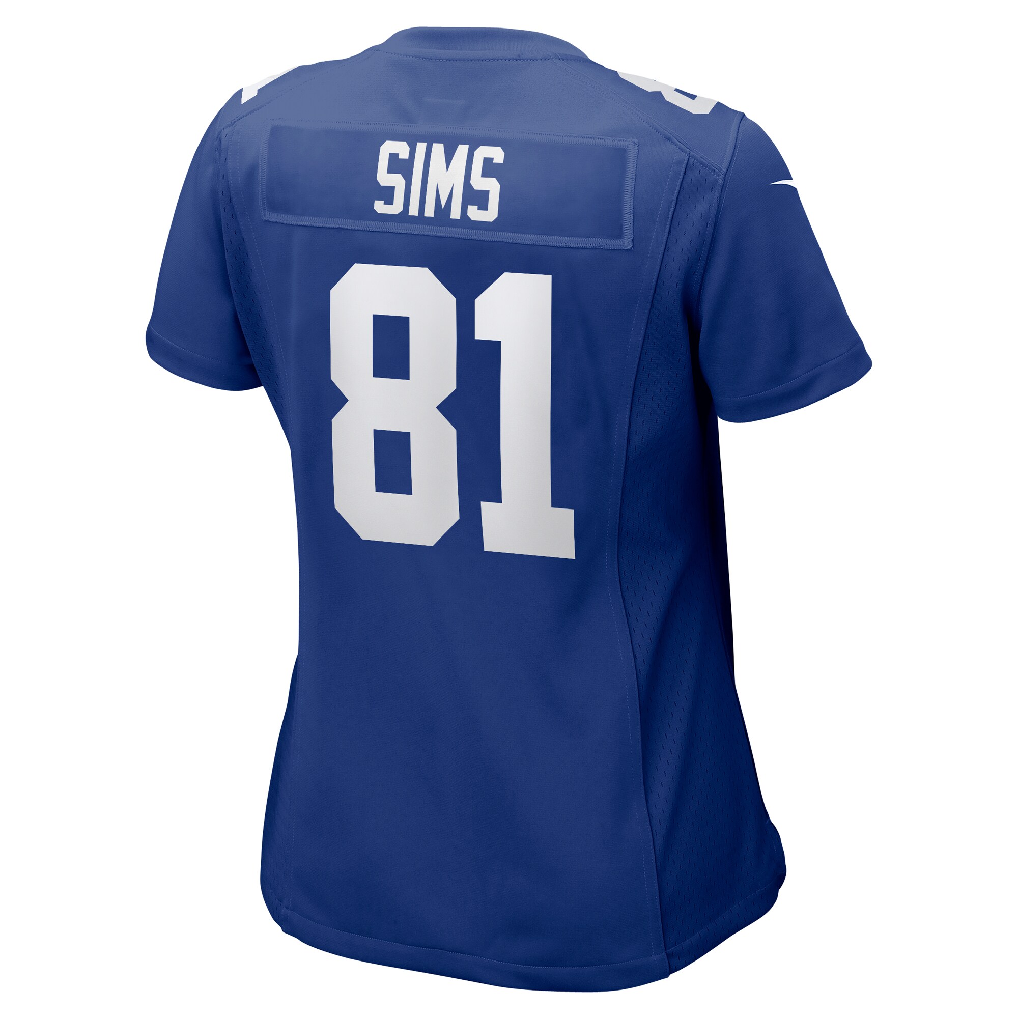 Cam Sims New York Giants Women's Team Game Jersey -  Royal