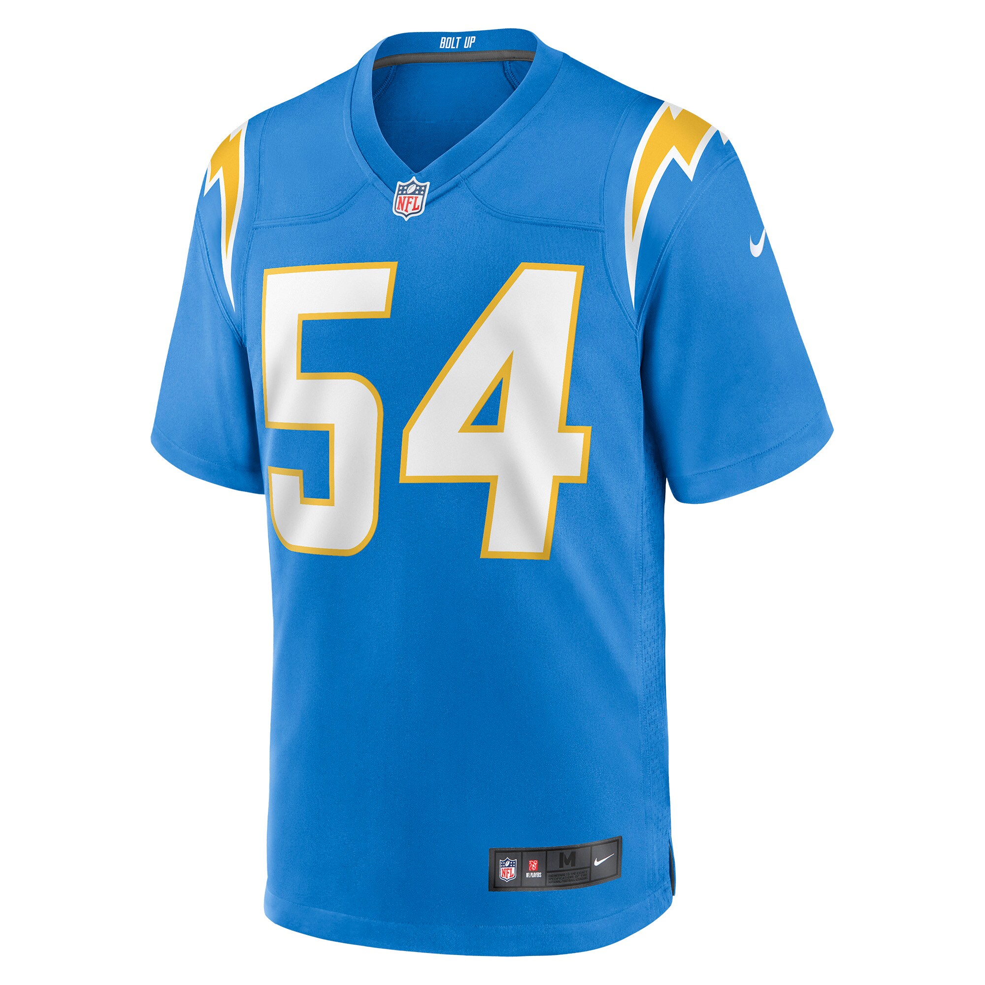 Carlo Kemp Los Angeles Chargers  Game Player Jersey - Powder Blue