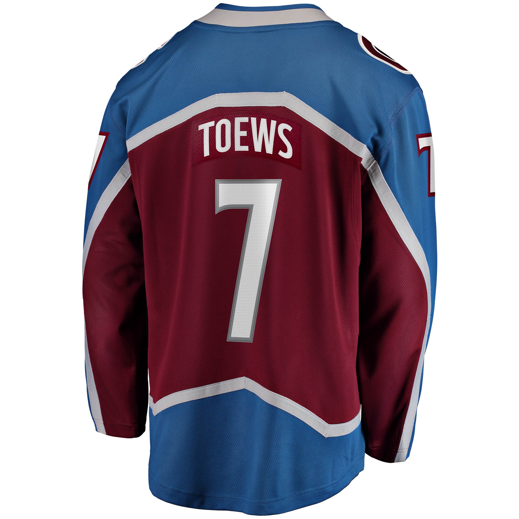 Devon Toews Colorado Avalanche Home Breakaway Player Jersey - Burgundy