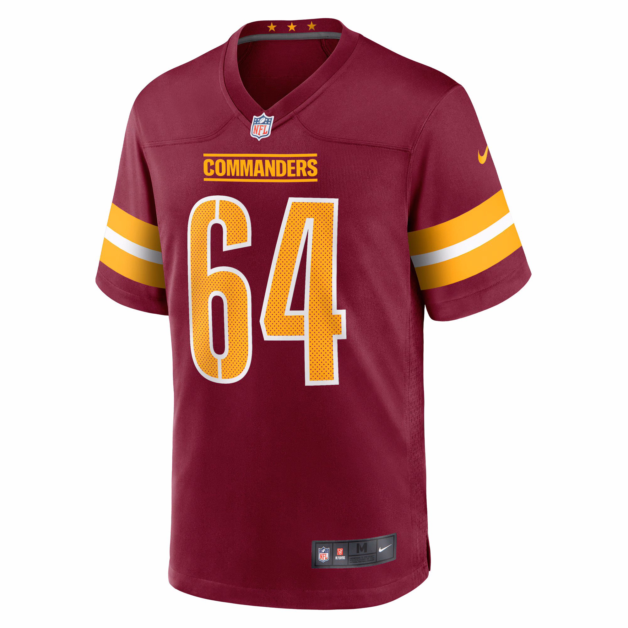 David Bada Washington Commanders  Game Jersey -  Burgundy