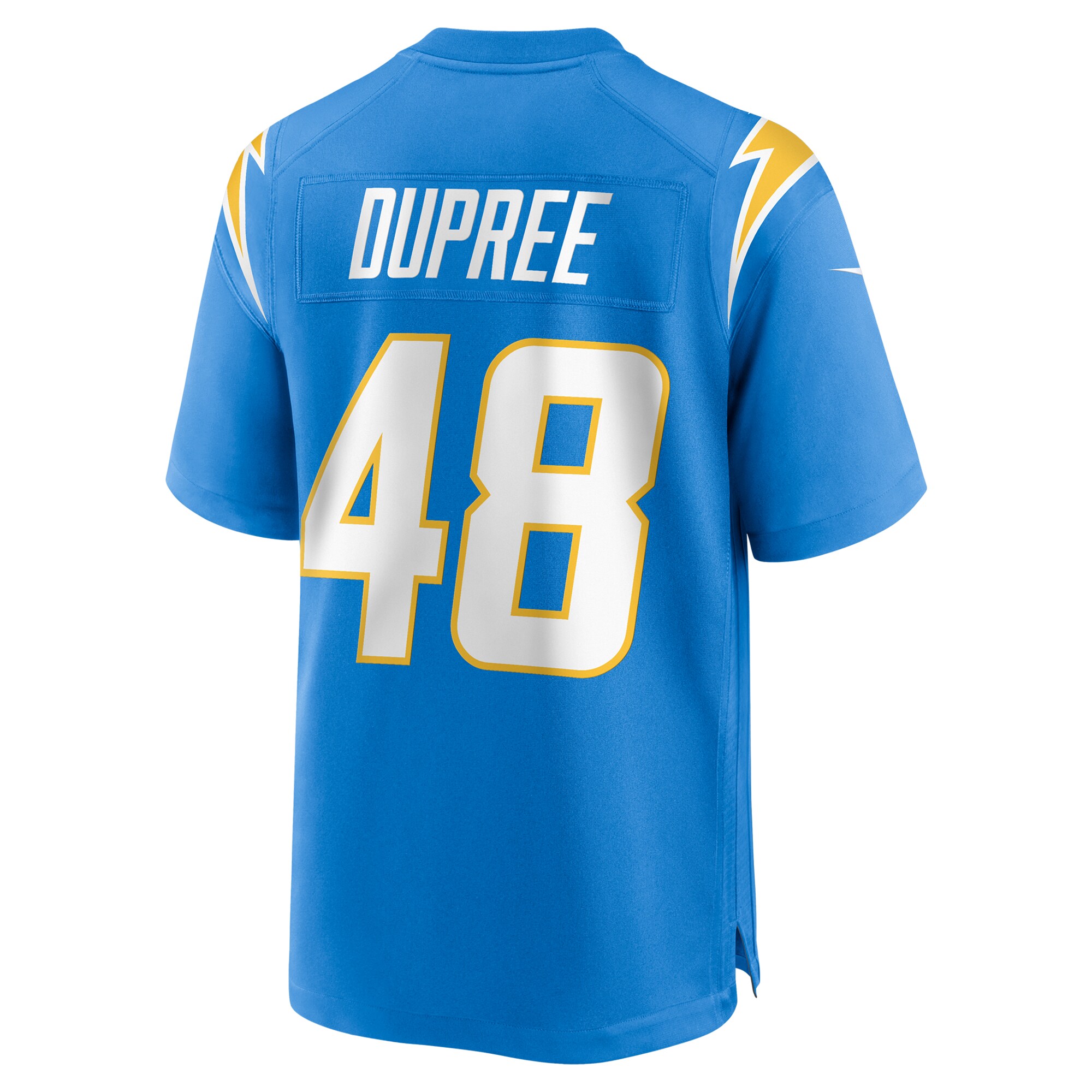 Bud Dupree Los Angeles Chargers Team Game Jersey -  Powder Blue