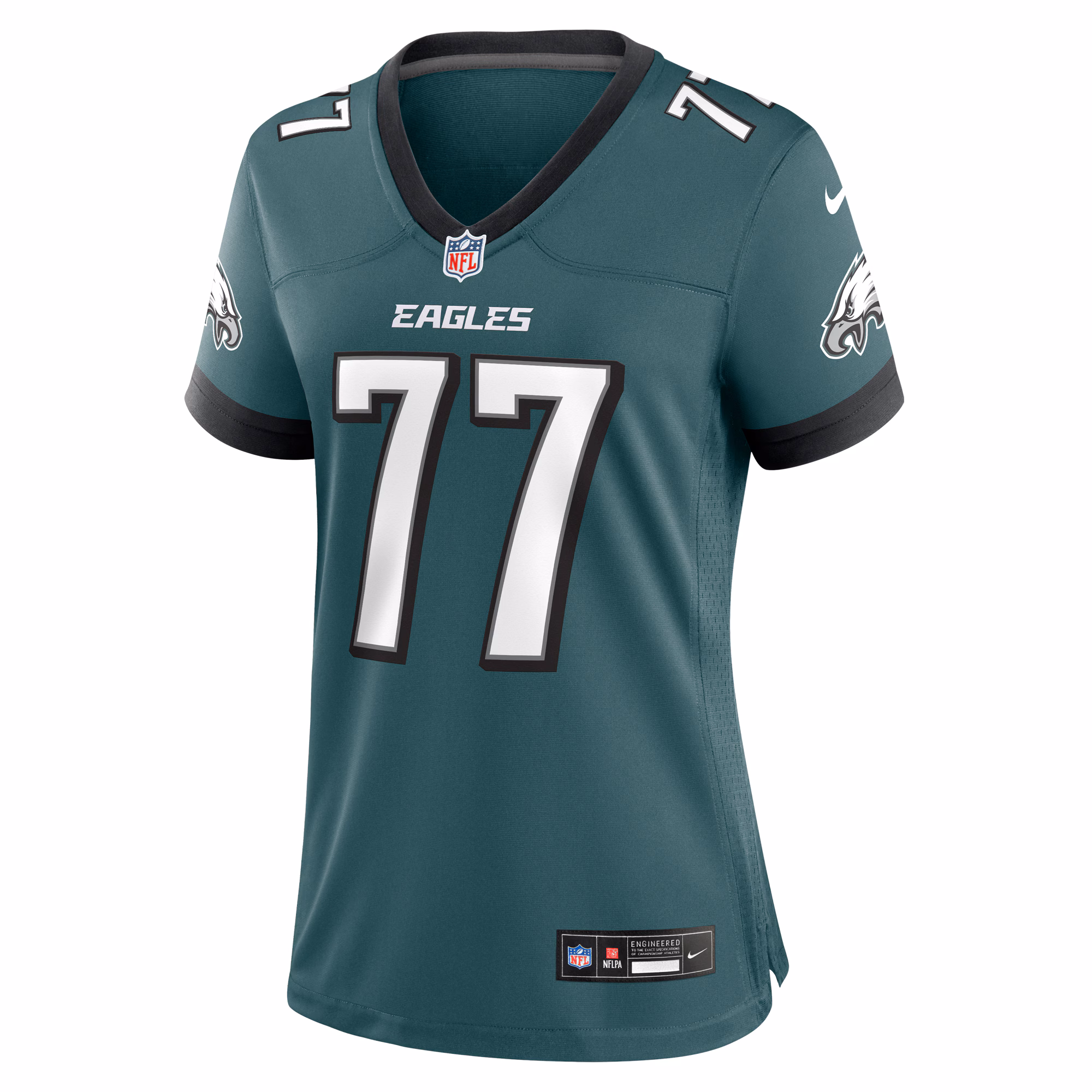 Matt Hennessy Philadelphia Eagles Women's  Game Jersey - Midnight Green