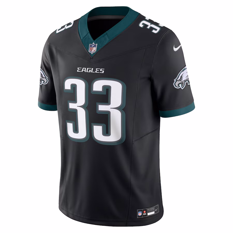 Men's Philadelphia Eagles #33 Cooper DeJean Black Alternate Vapor F.U.S.E. Limited Jersey