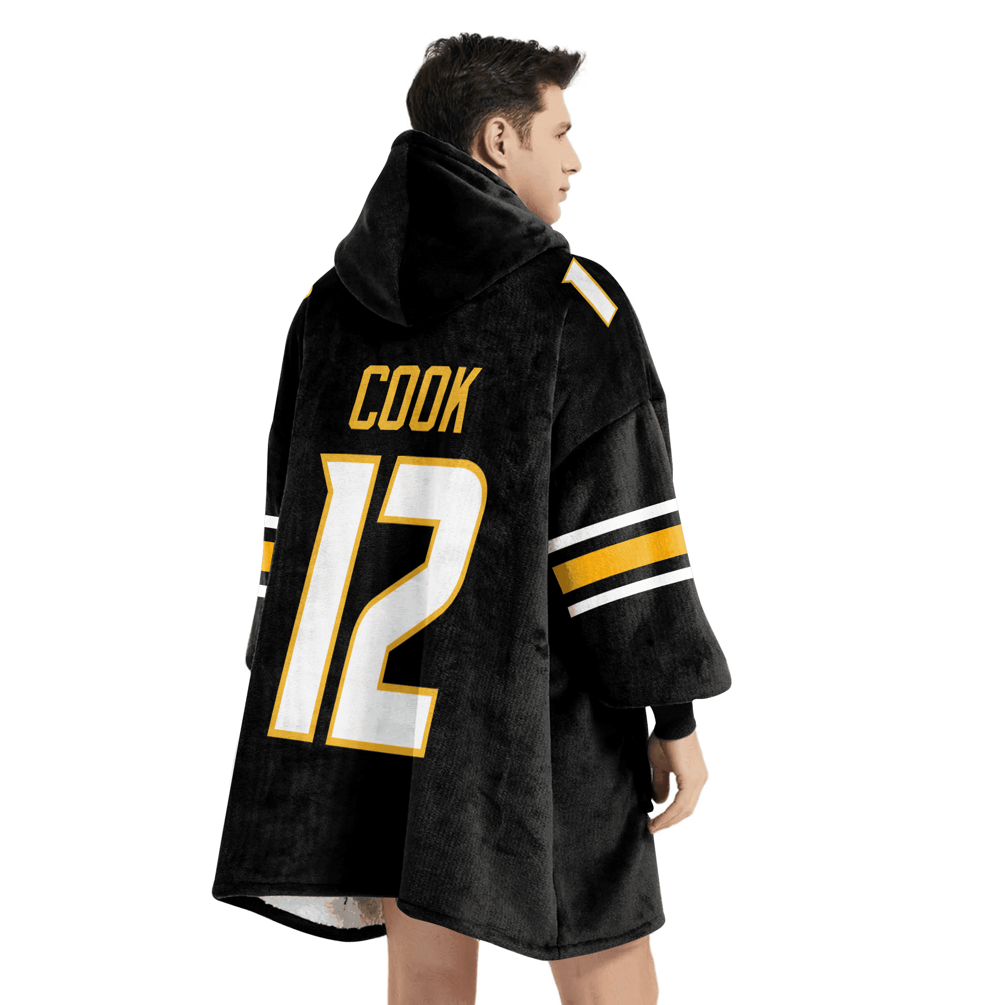 Adult 12 Missouri Football Unisex Blanket Hoodie