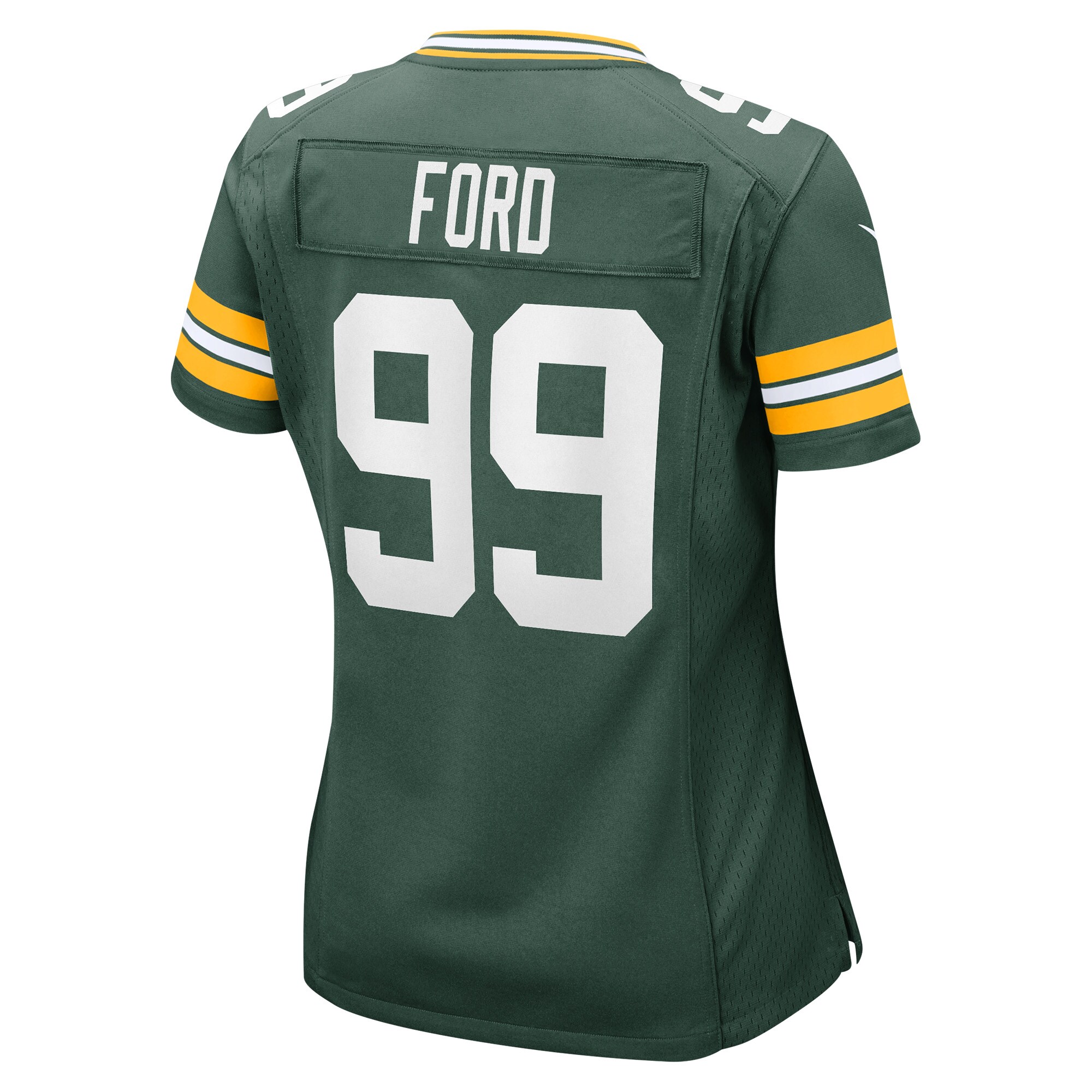 Jonathan Ford Green Bay Packers  Women's Player Game Jersey - Green