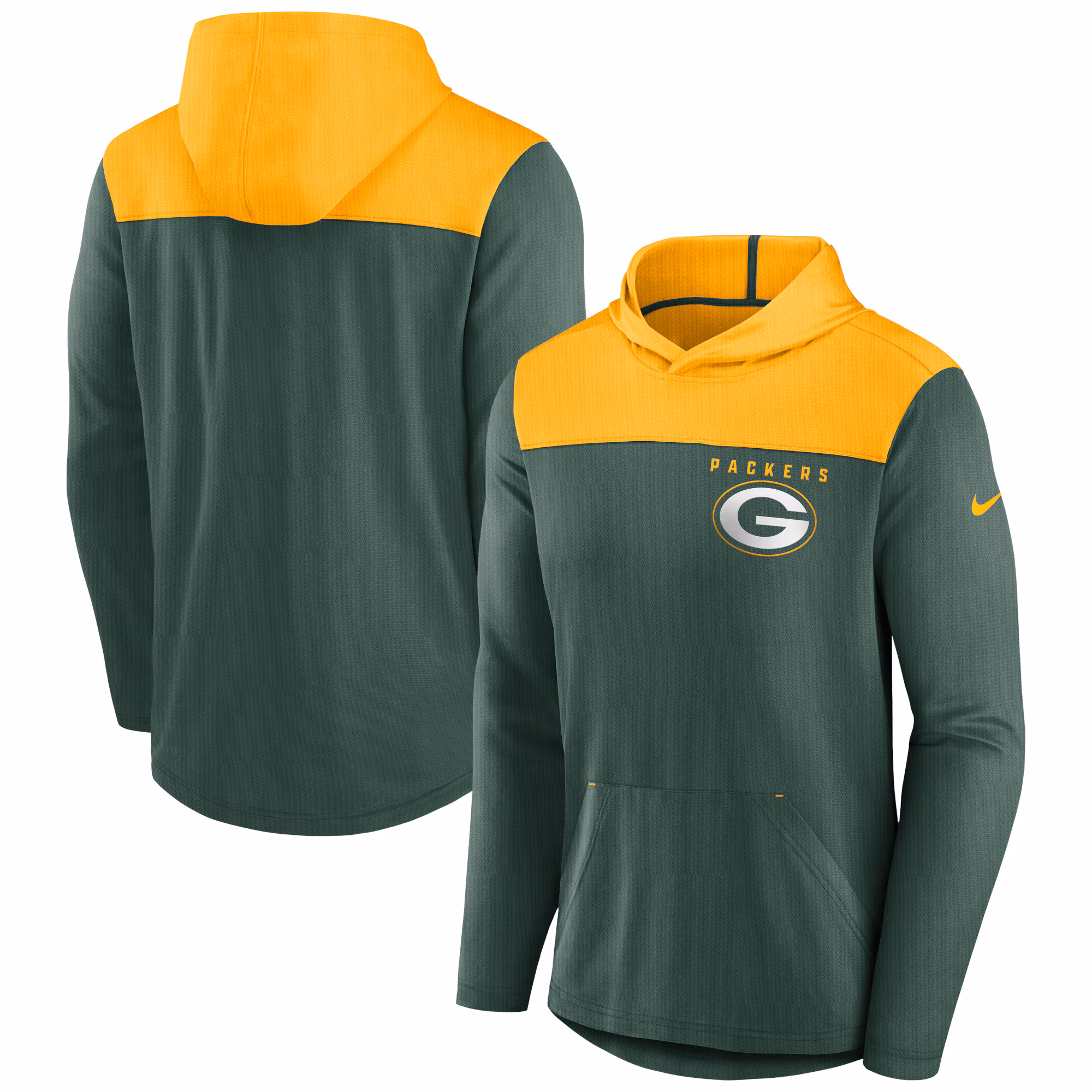 Green Bay Packers Fan Gear Pullover Hoodie - Green