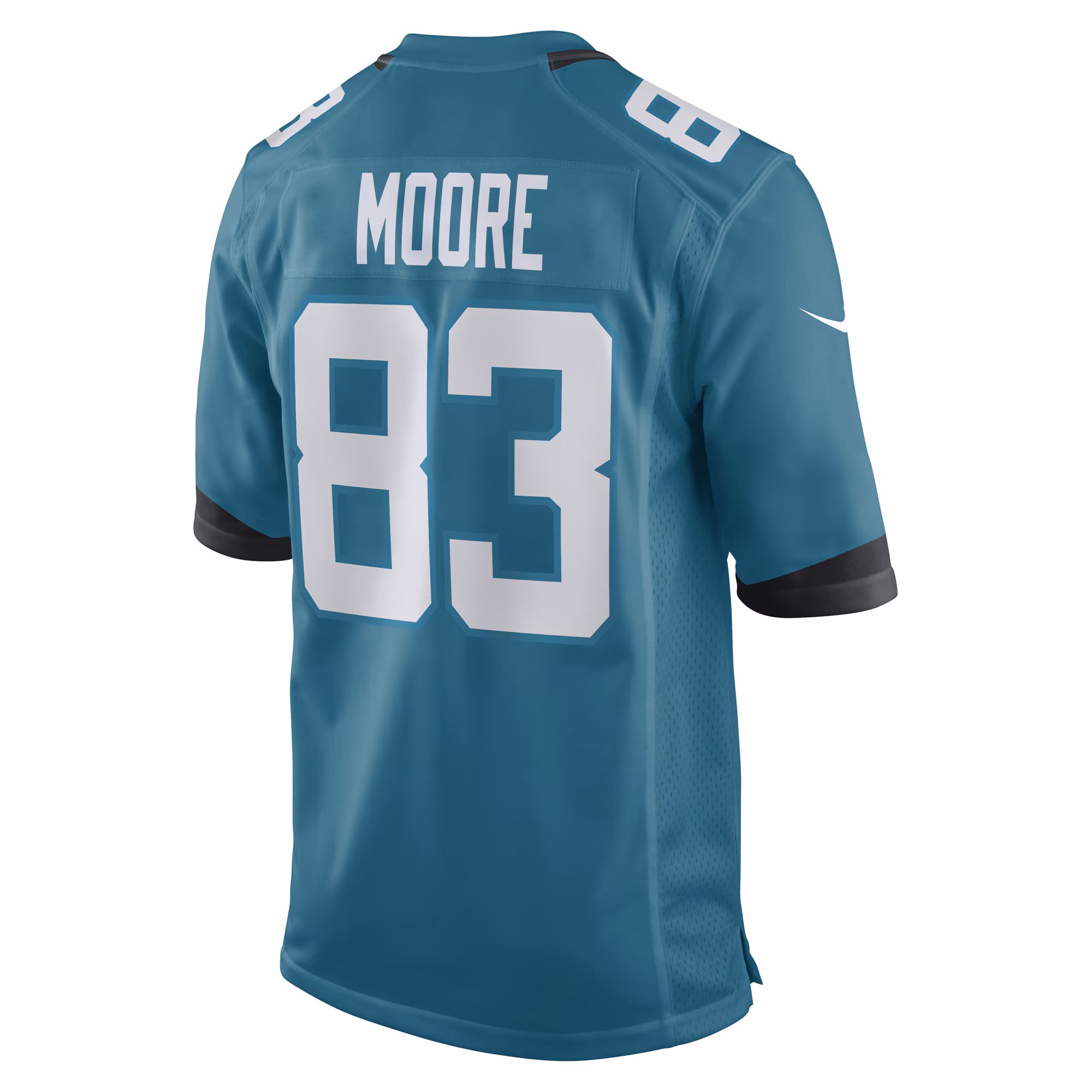 Jaylon Moore Jacksonville Jaguars Game Player Jersey - Teal