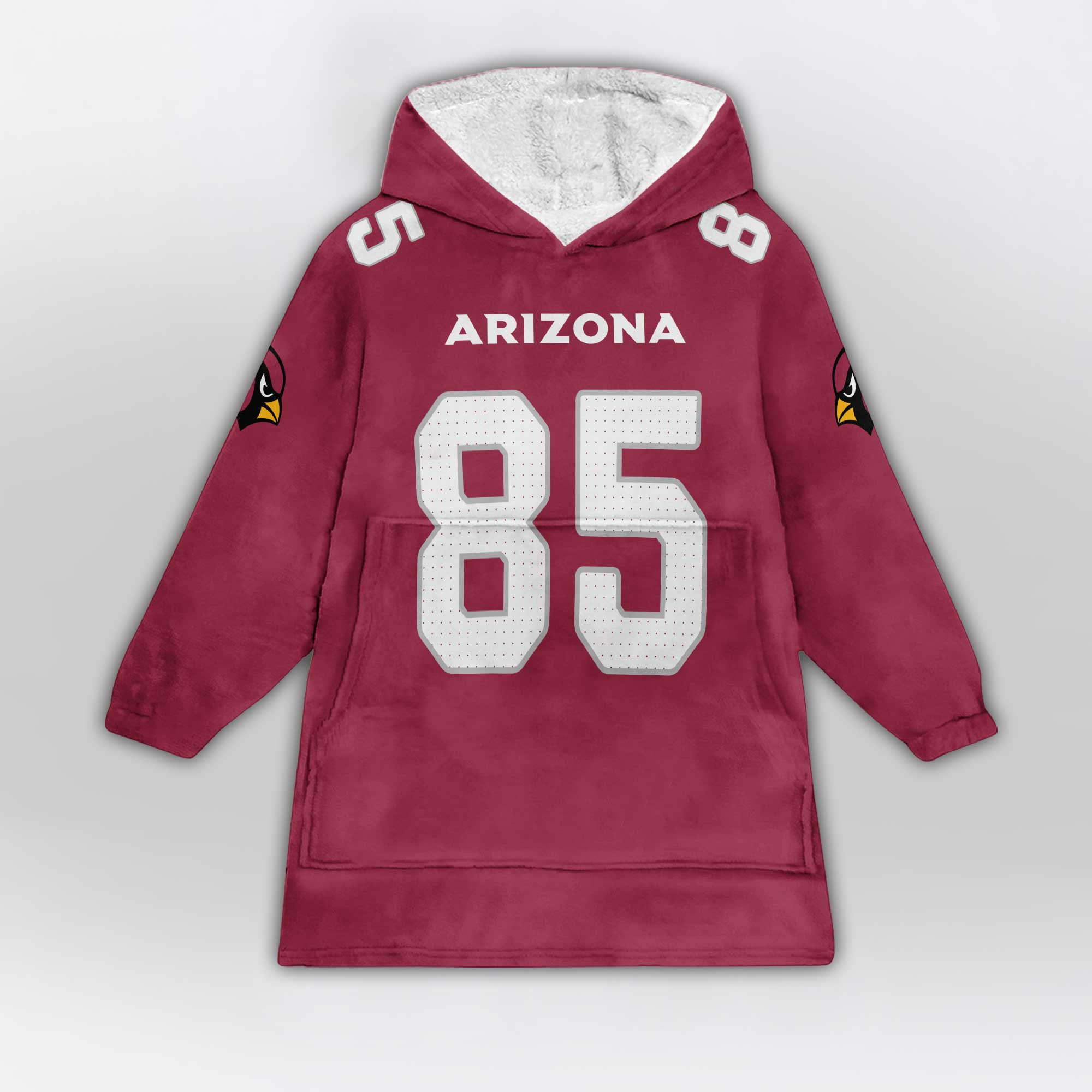 Kid 85 Arizona Football Unisex Blanket Hoodie