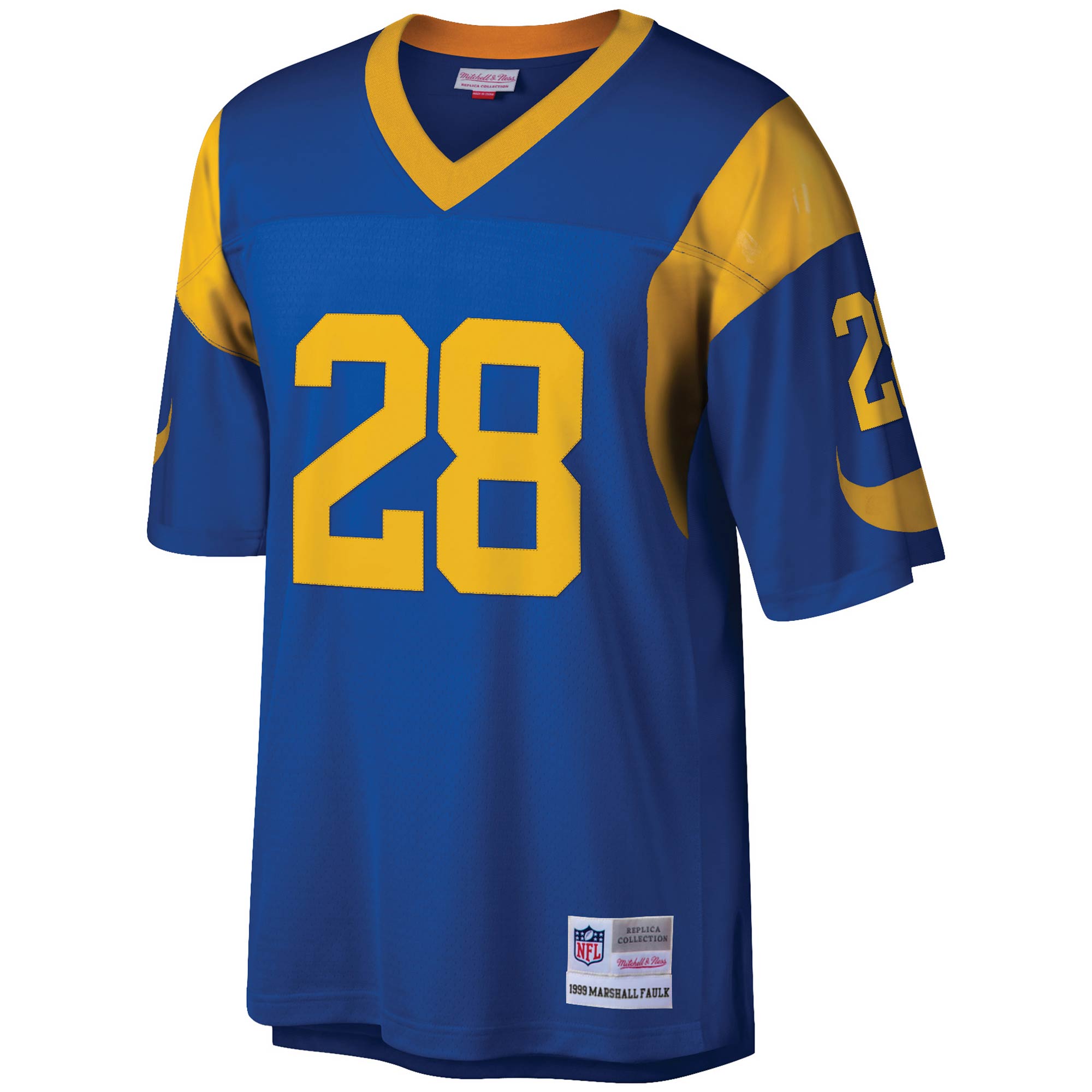 Marshall Faulk Los Angeles Rams Legacy Replica Jersey - Royal