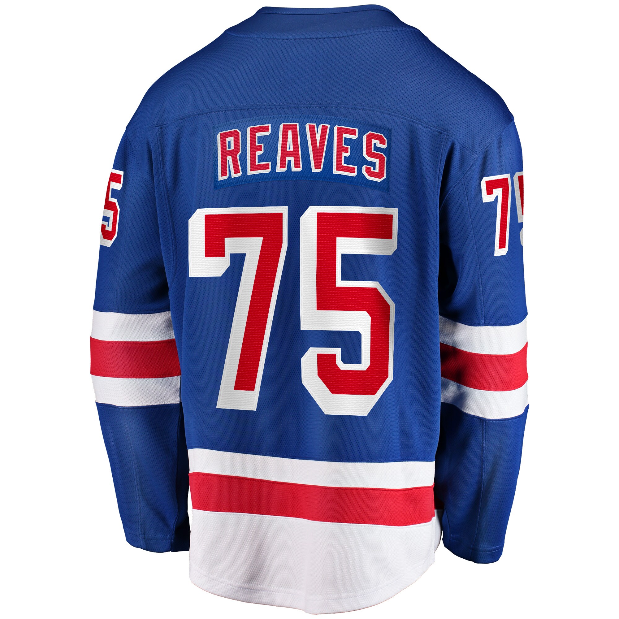 Ryan Reaves New York Rangers Home Breakaway Player Jersey - Blue