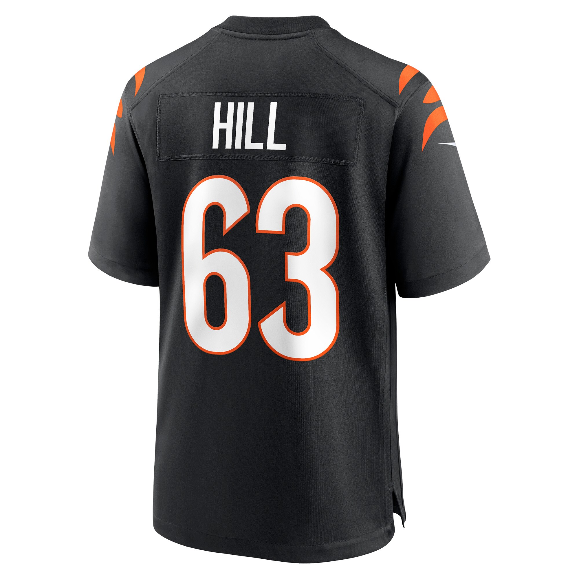 Trey Hill Cincinnati Bengals Game Jersey - Black