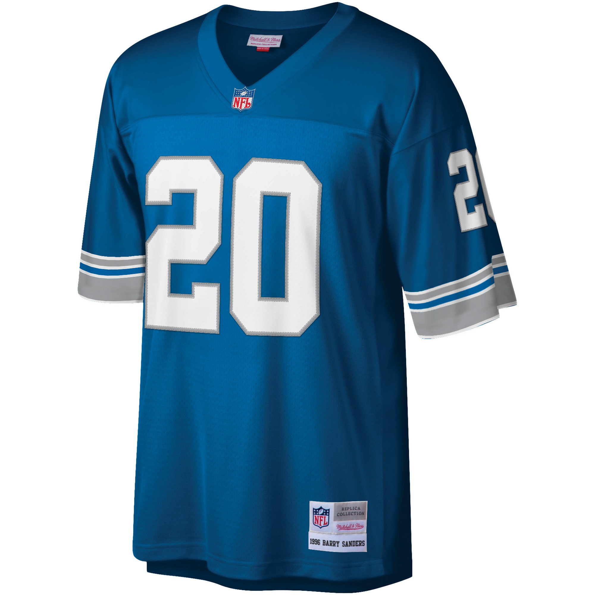 Barry Sanders Detroit Lions  Legacy Replica Jersey - Blue