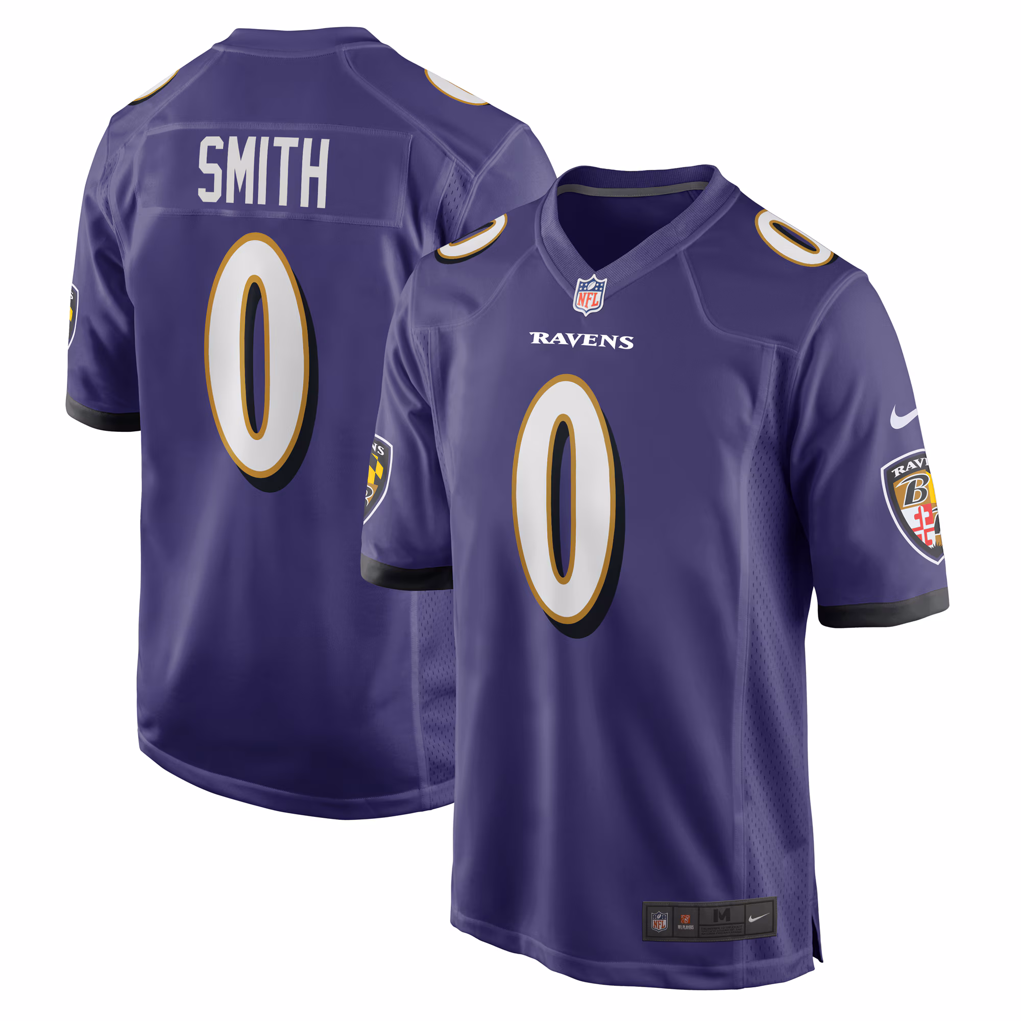 Roquan Smith Baltimore Ravens  Game Jersey - White