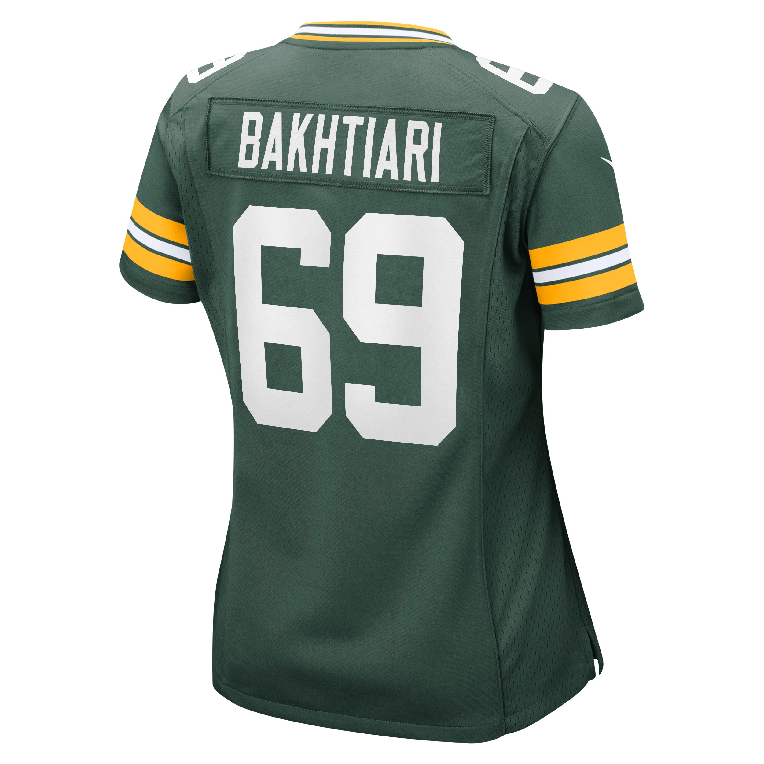 David Bakhtiari Green Bay Packers  Women's Game Jersey - Green