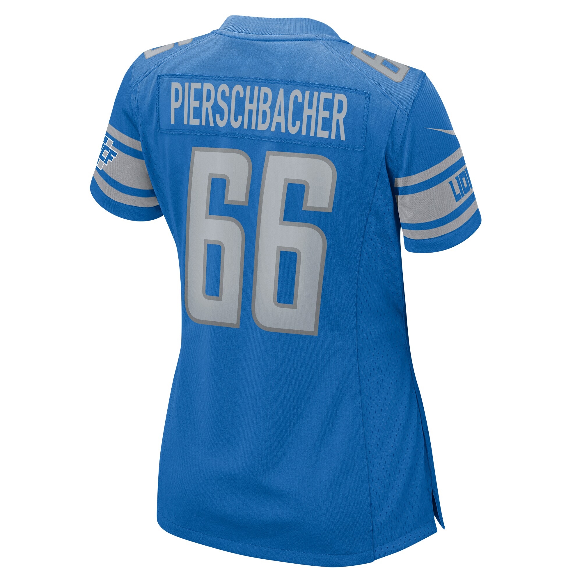 Ross Pierschbacher Detroit Lions  Women's Home Game Player Jersey - Blue