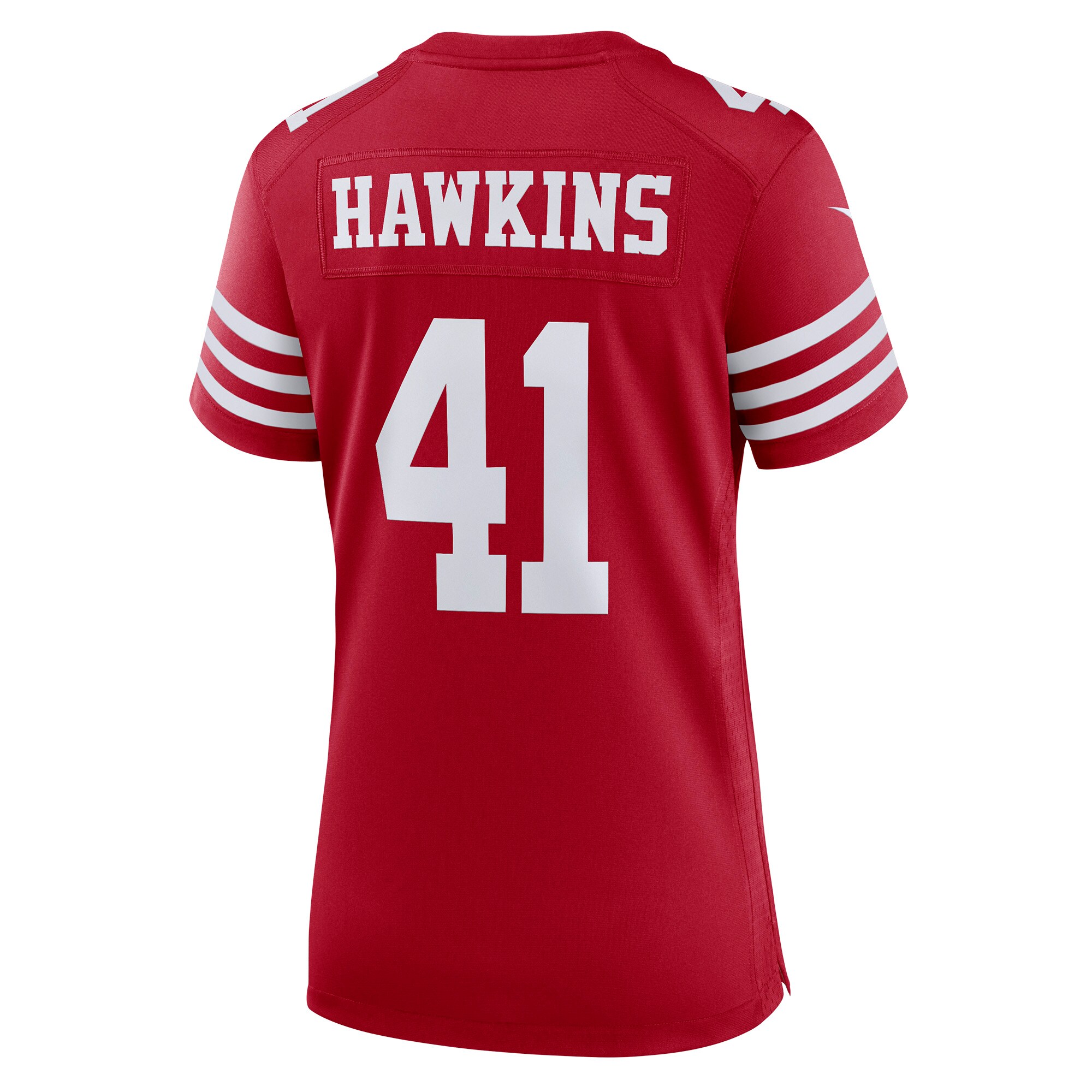 Tayler Hawkins San Francisco 49ers  Women's Game Player Jersey - Scarlet
