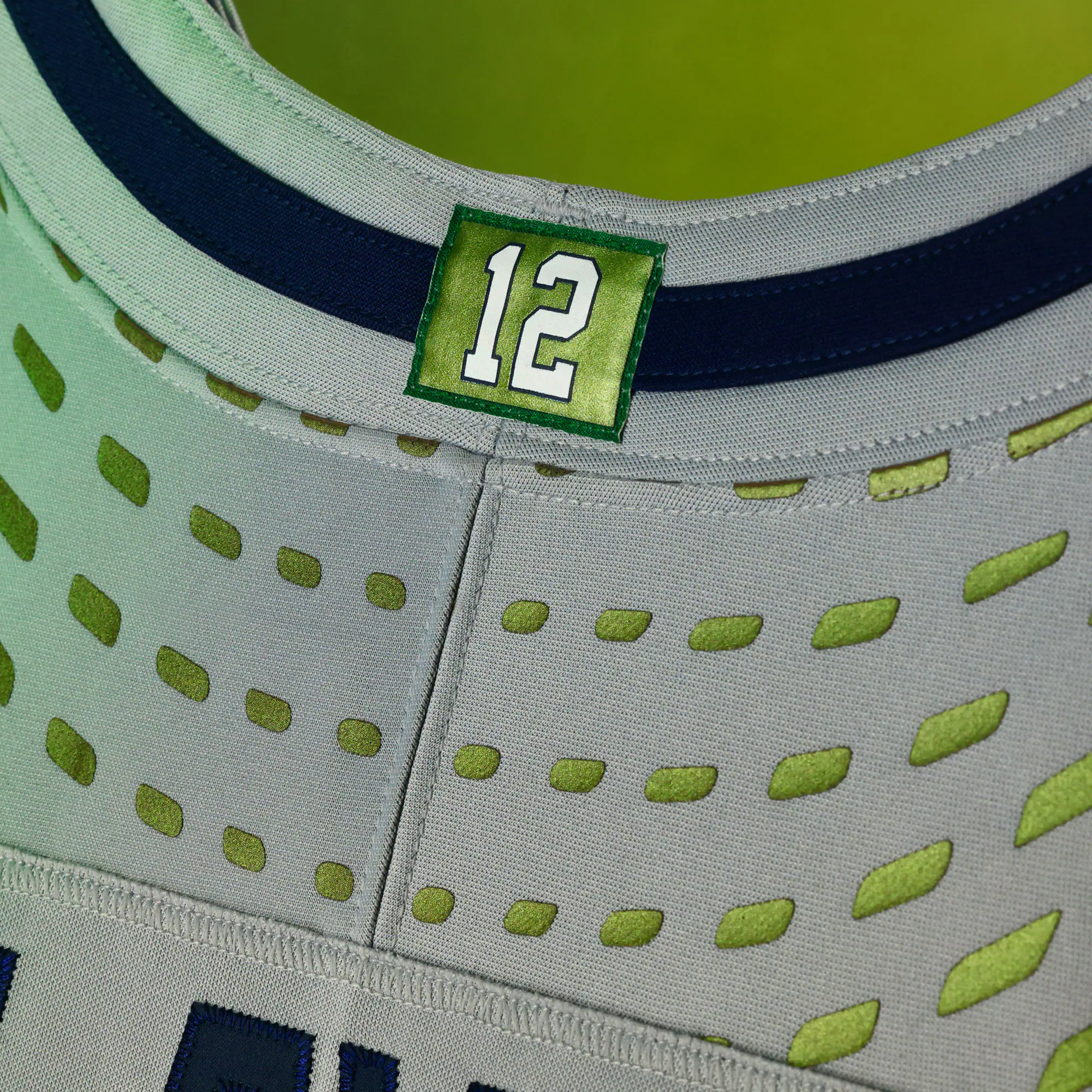 12s Seattle Seahawks #12 2025 Rivalries Collection Limited Jersey - Wolf Gray