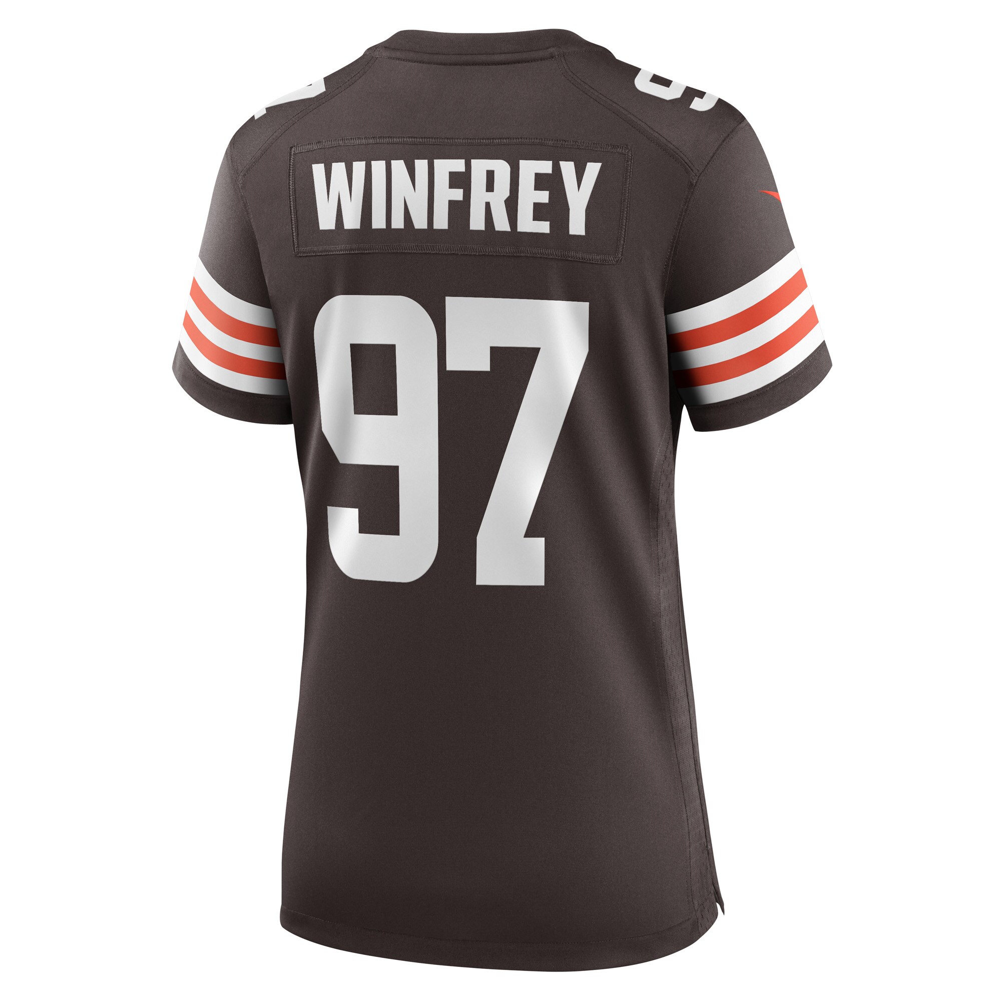 Perrion Winfrey Cleveland Browns  Women's Game Player Jersey - Brown