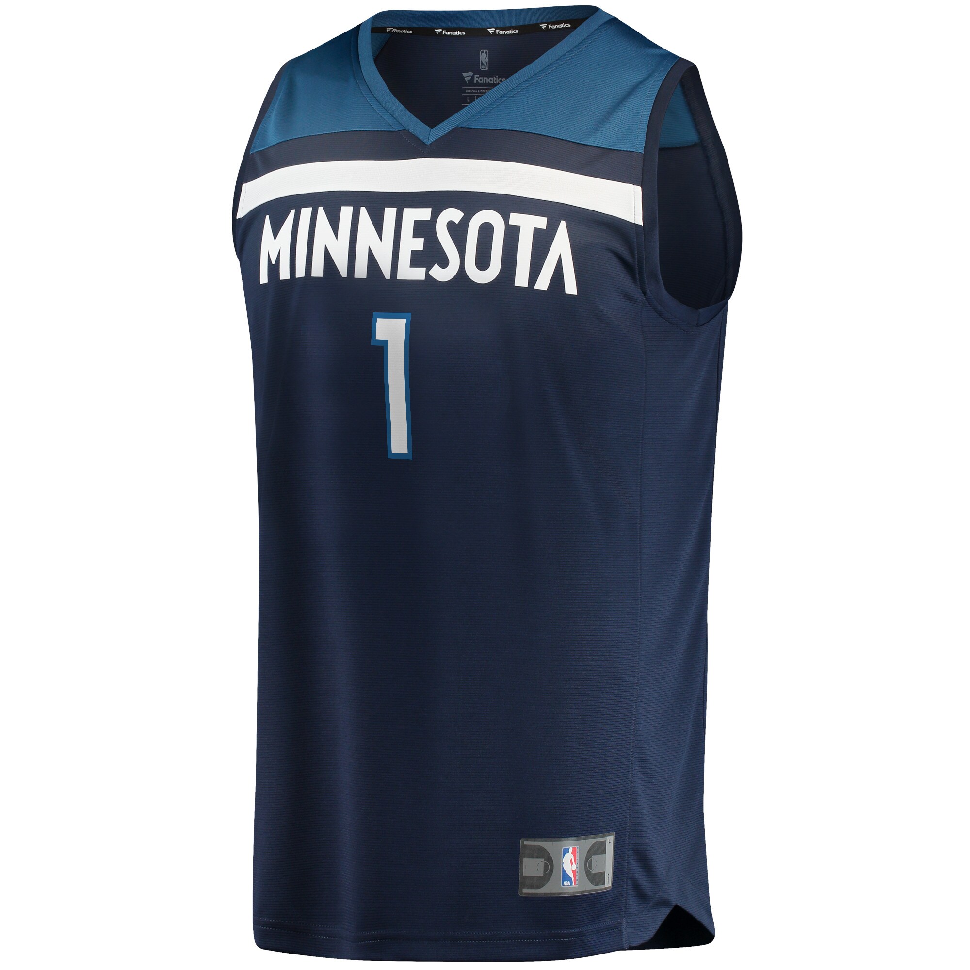 Anthony Edwards Minnesota Timberwolves  2021/22 Fast Break Replica Jersey - Icon Edition - Navy