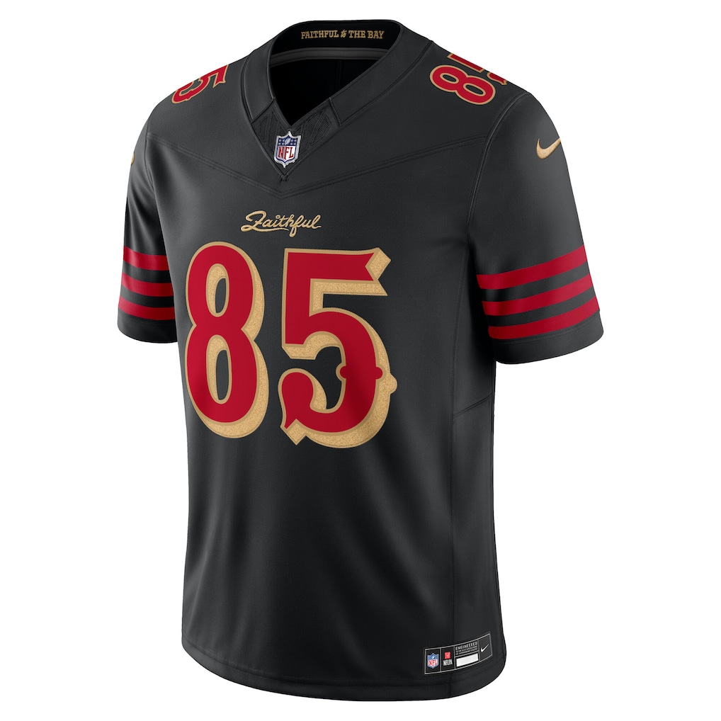 George Kittle #85 San Francisco 49ers 2025 Rivalries Collection Limited Jersey - Black