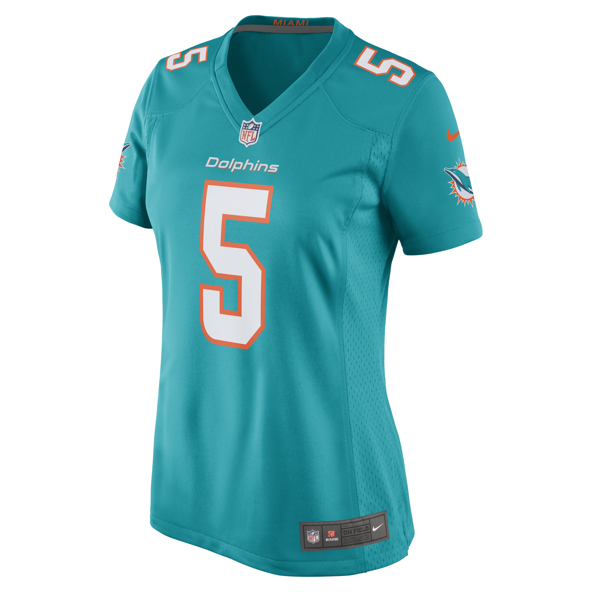 Jalen Ramsey Miami Dolphins Women's Player Jersey - Aqua