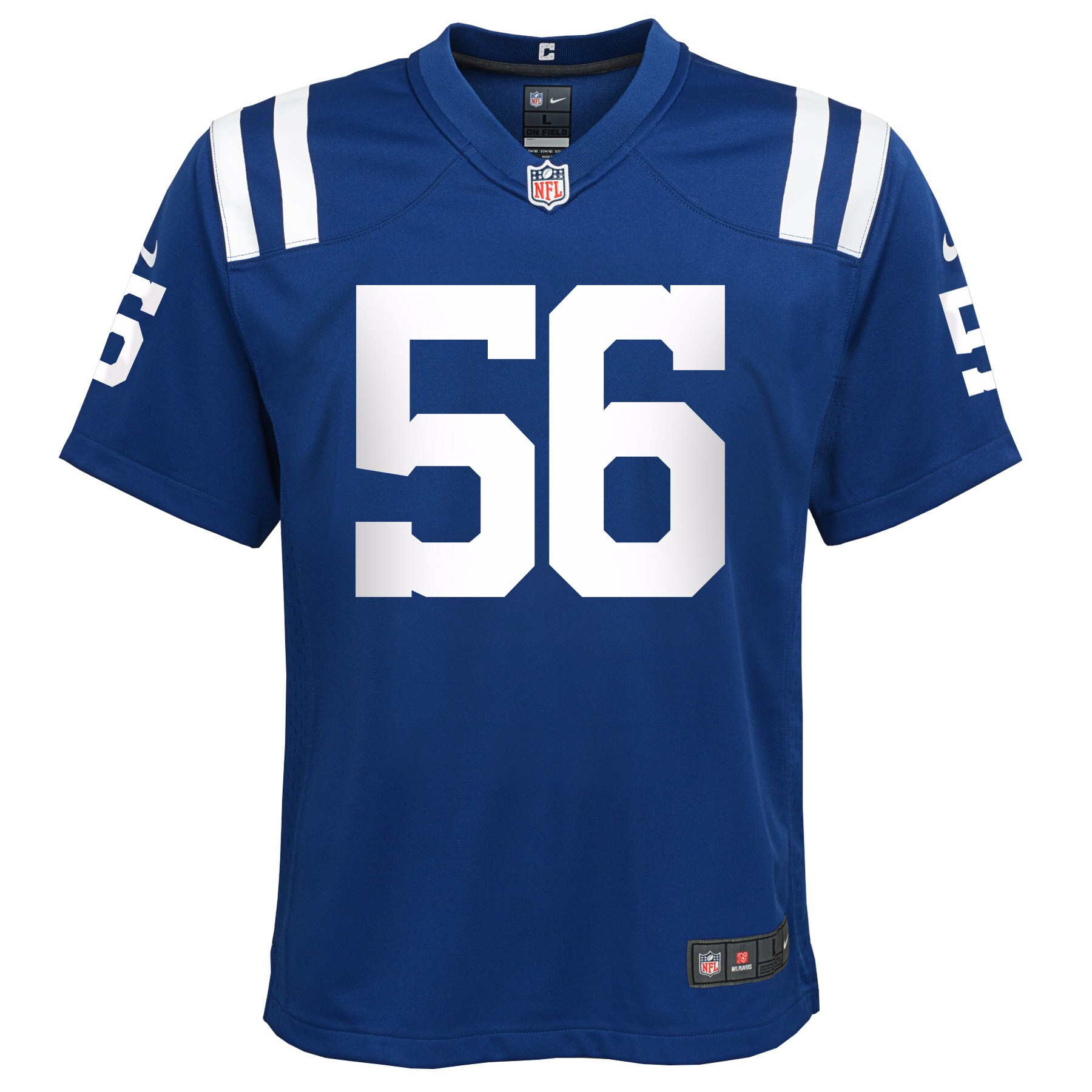 Quenton Nelson Indianapolis Colts Youth Game Jersey - Royal