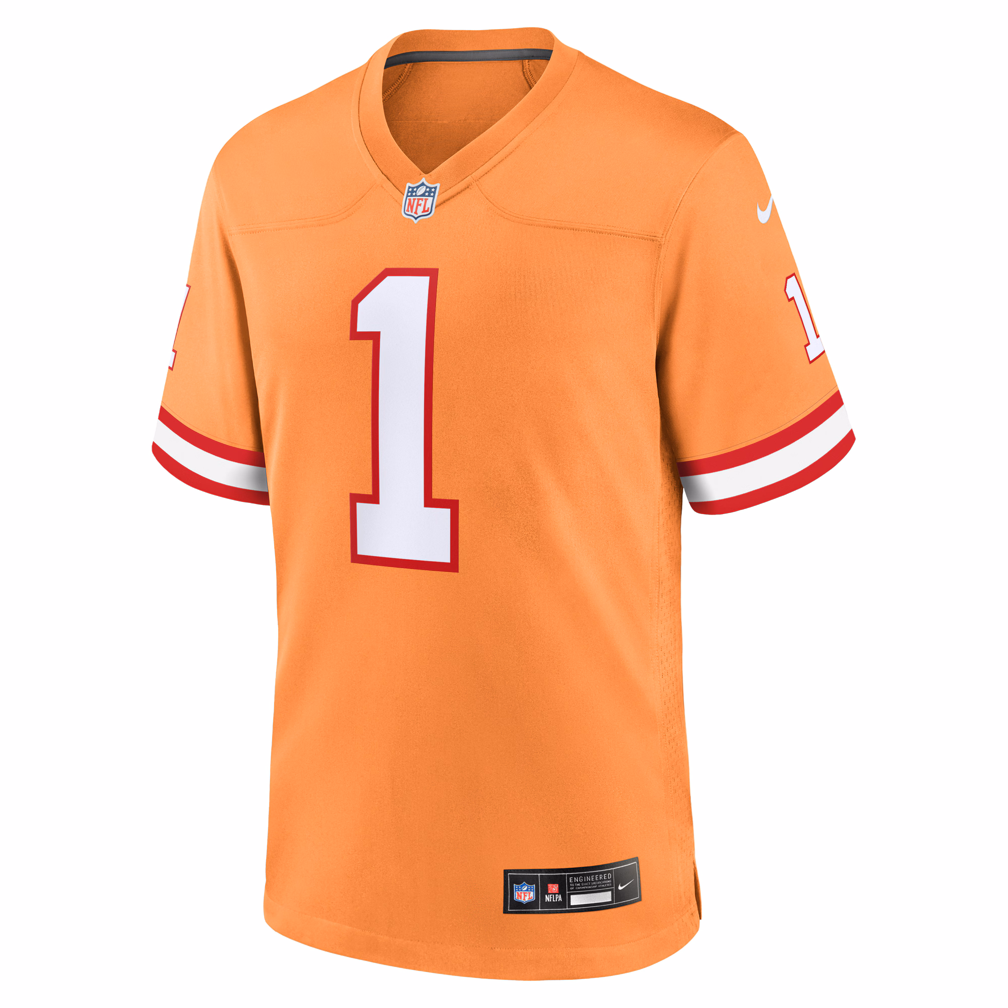 Rachaad White Tampa Bay Buccaneers Throwback Game Jersey - Orange