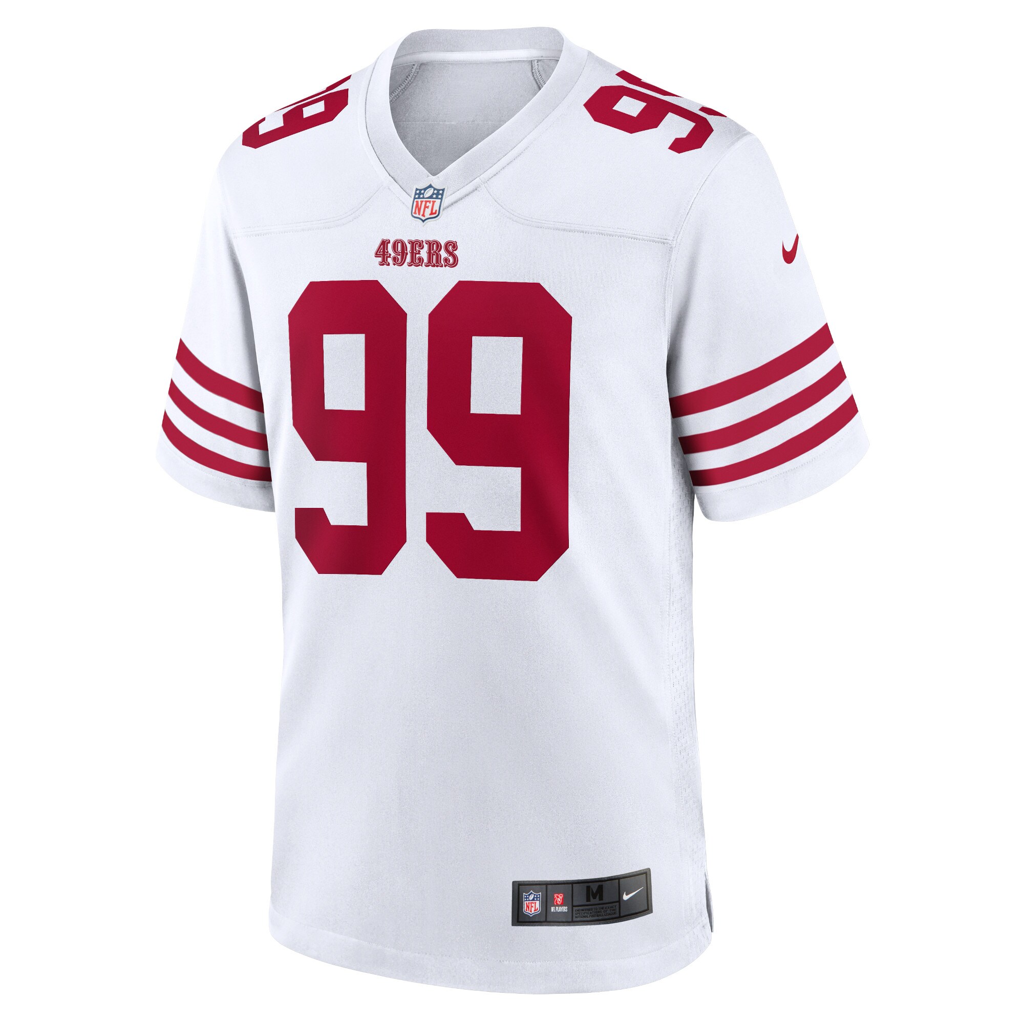 Javon Kinlaw San Francisco 49ers  Player Game Jersey - White