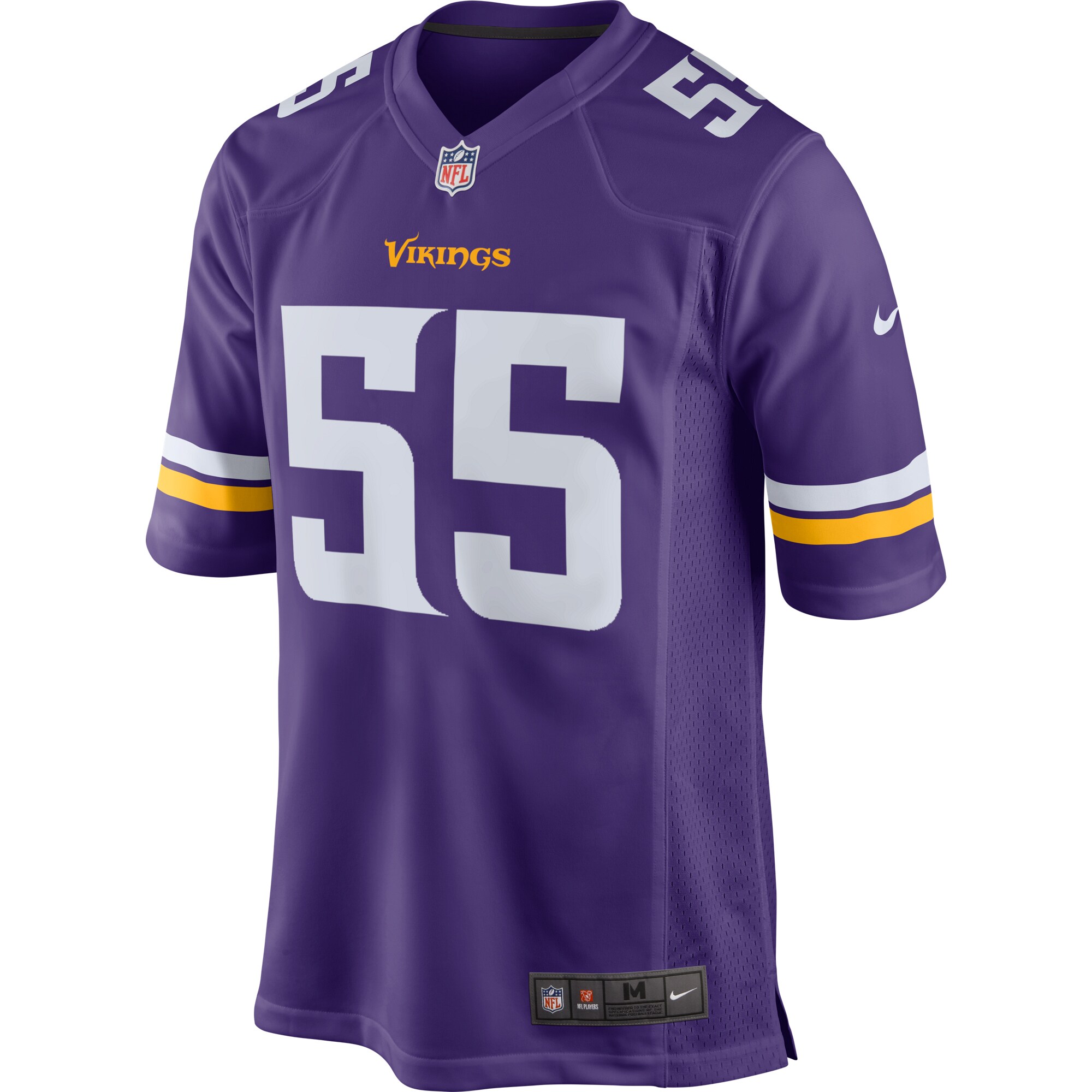 Anthony Barr Minnesota Vikings  Game Jersey - Purple