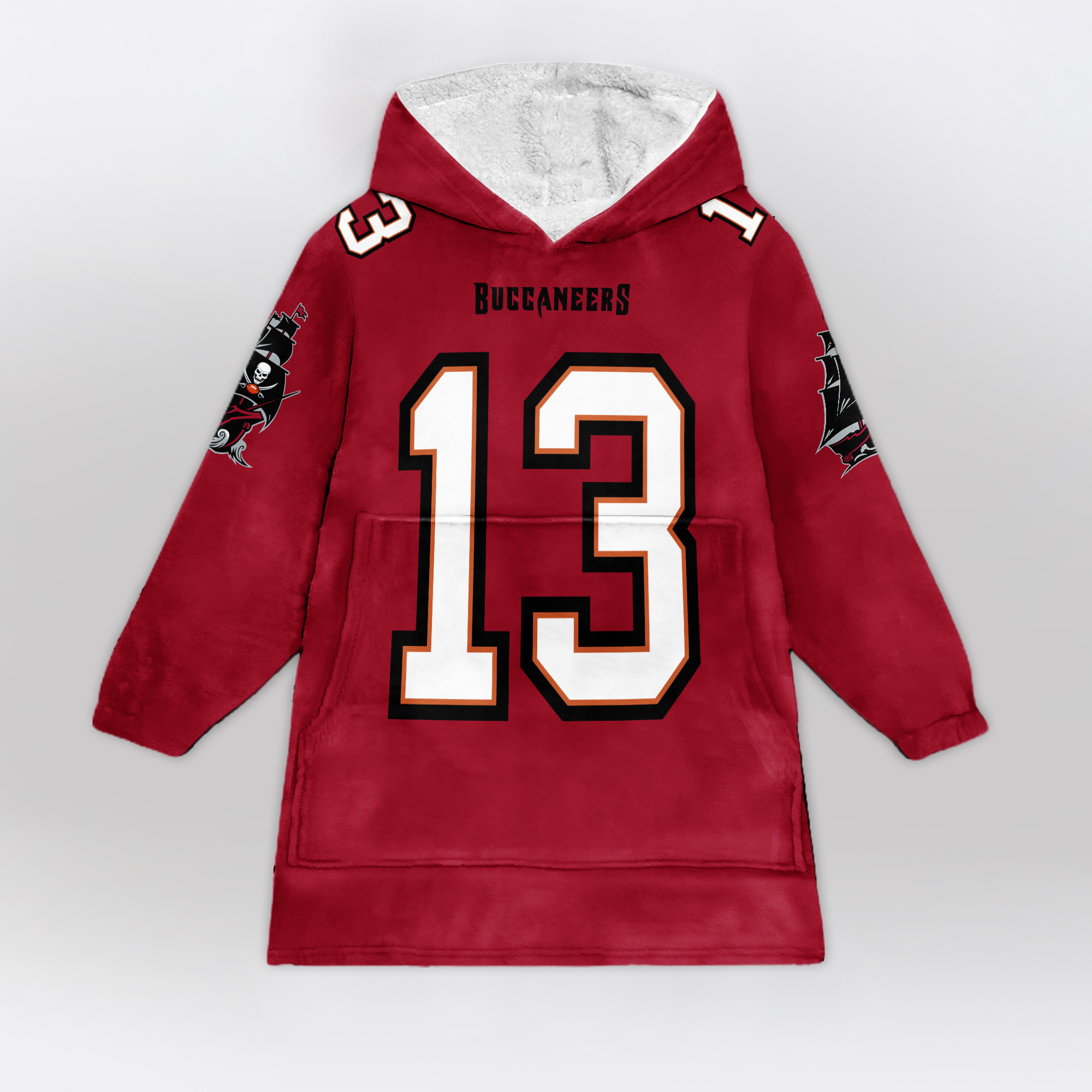 Adult M.E 13 Tampa Bay Football Unisex Blanket Hoodie