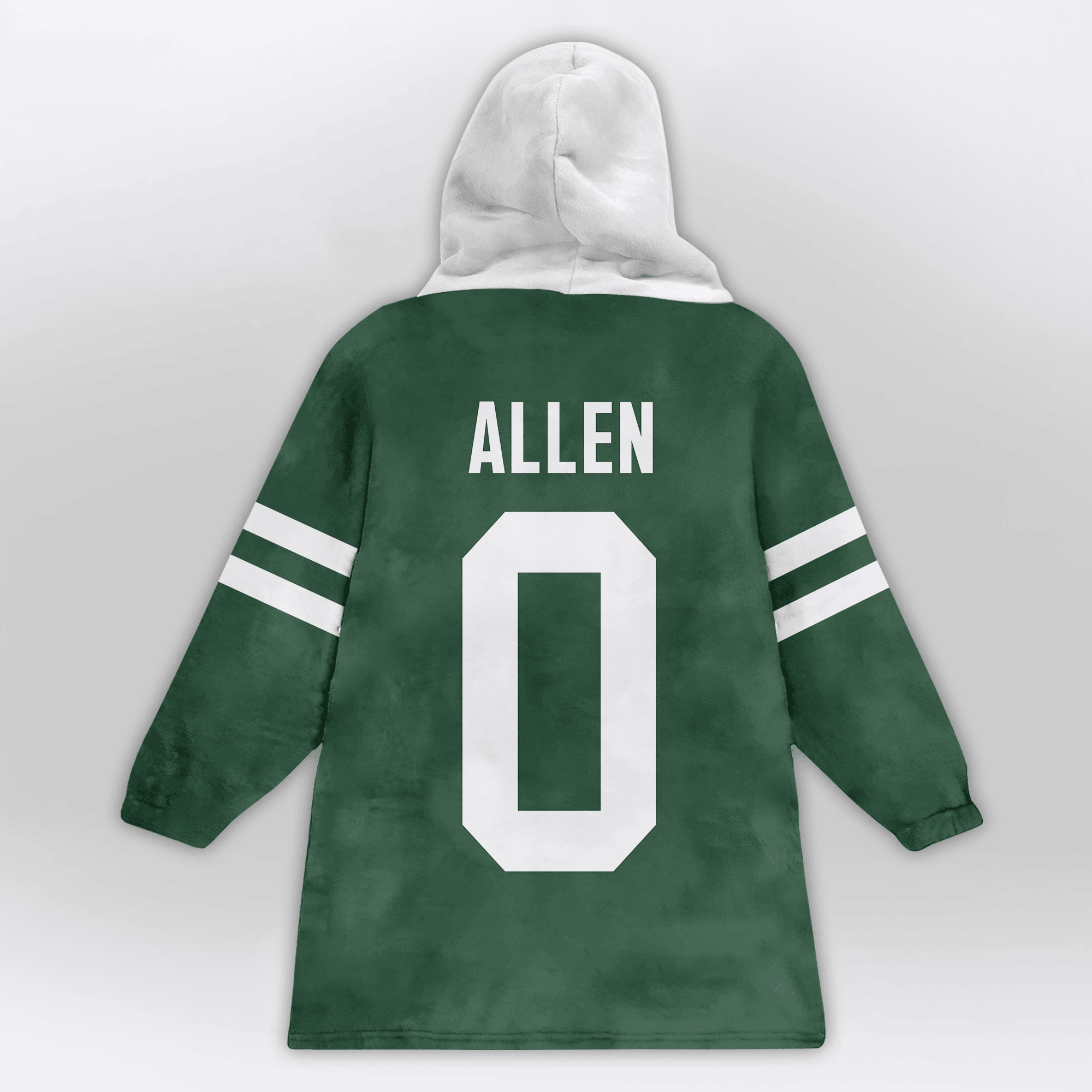 Adult B.A 0 New York J Football Unisex Blanket Hoodie