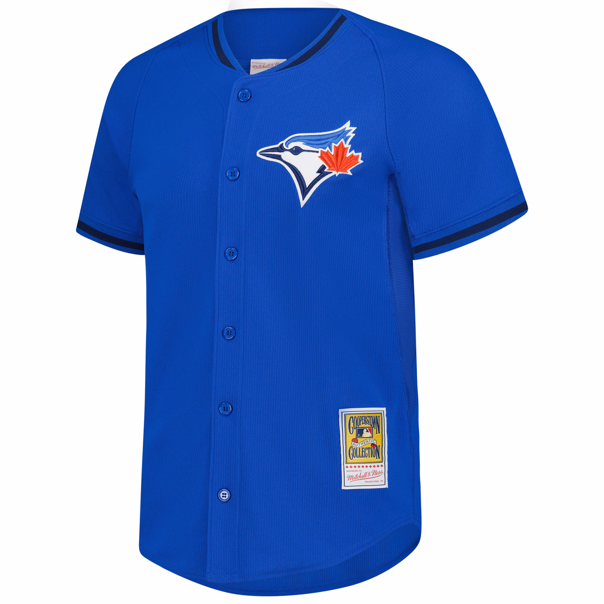 Jose Bautista #19 Toronto Blue Jays Mitchell & Ness Authentic Batting Practice Jersey - Blue