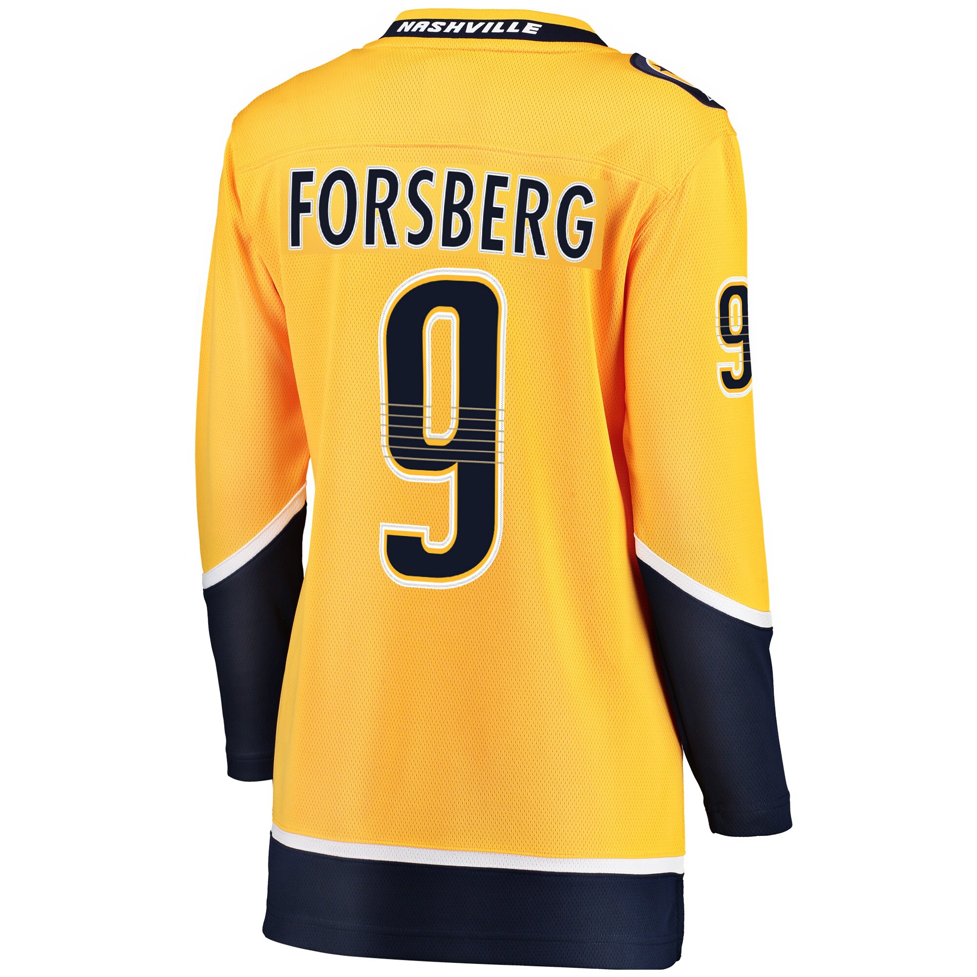 Filip Forsberg Nashville Predators Women's Premier Breakaway Player Jersey - Gold