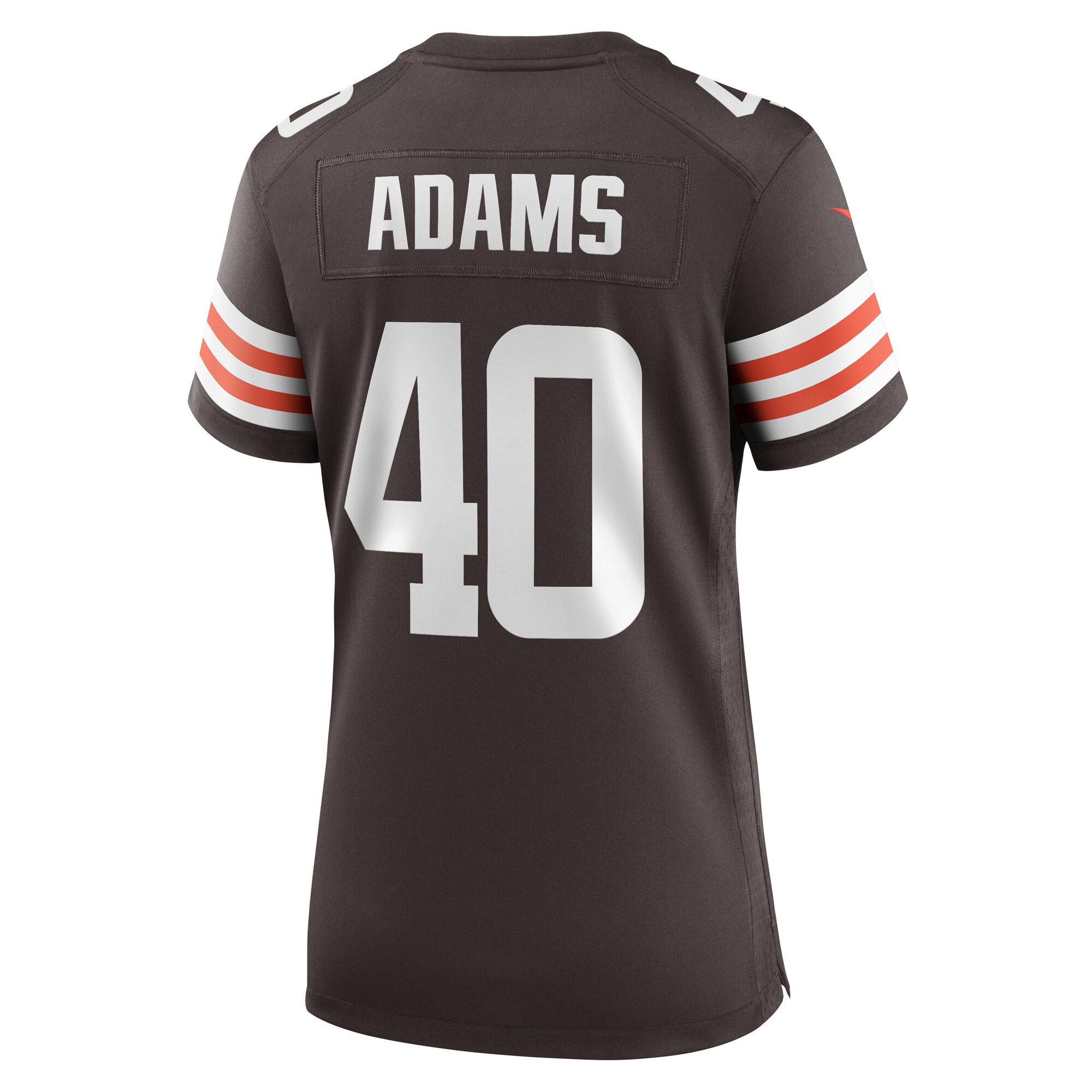 Matthew Adams Cleveland Browns Women's Women's Team Color Jersey - Brown