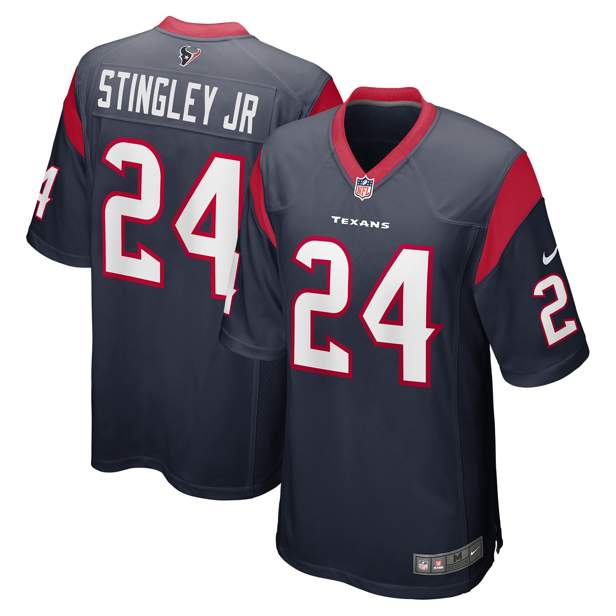 Derek Stingley Jr. Houston Texans  Player Game Jersey - Navy