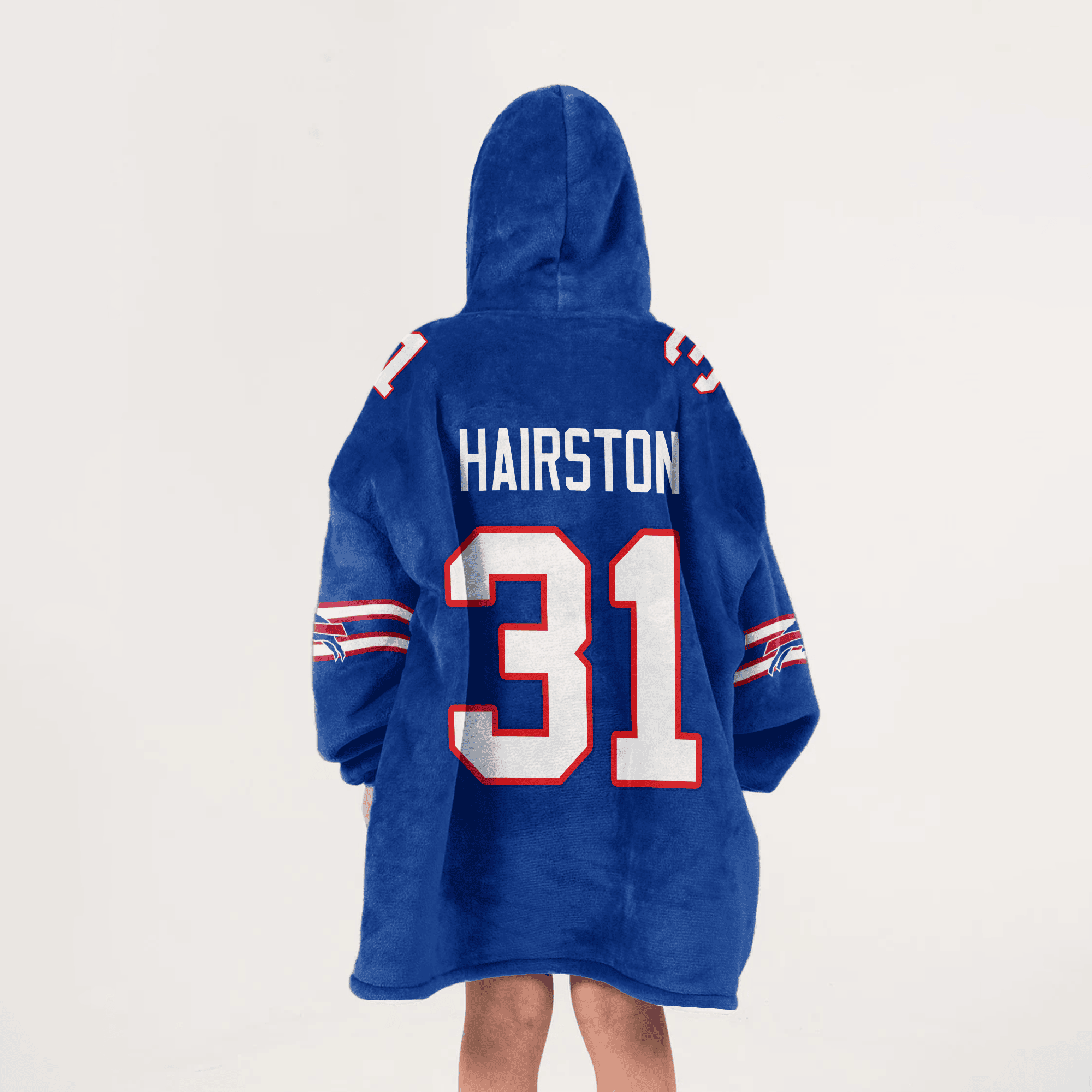 Kid 31 Buffalo Football Unisex Blanket Hoodie