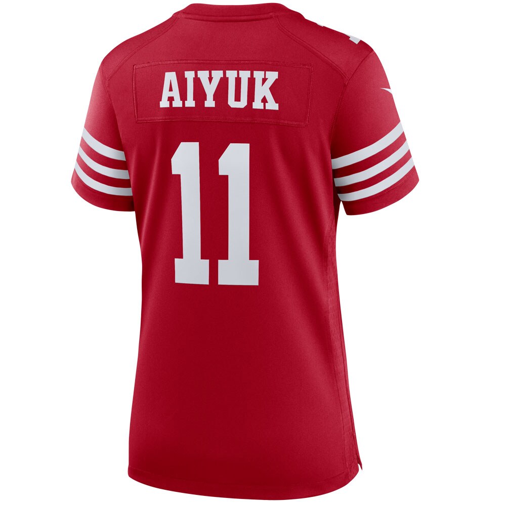 Brandon Aiyuk San Francisco 49ers  Women's Player Game Jersey - Scarlet