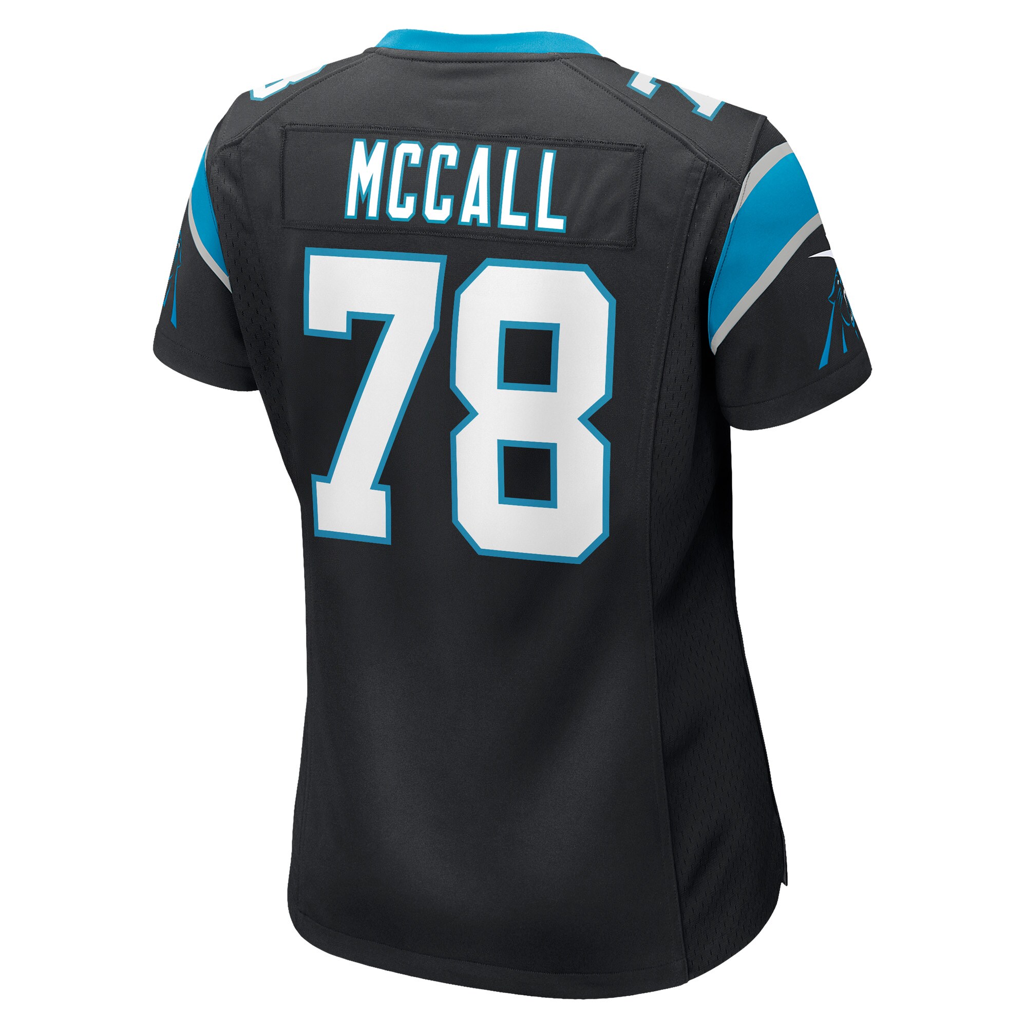 Marquan McCall Carolina Panthers  Women's Game Player Jersey - Black