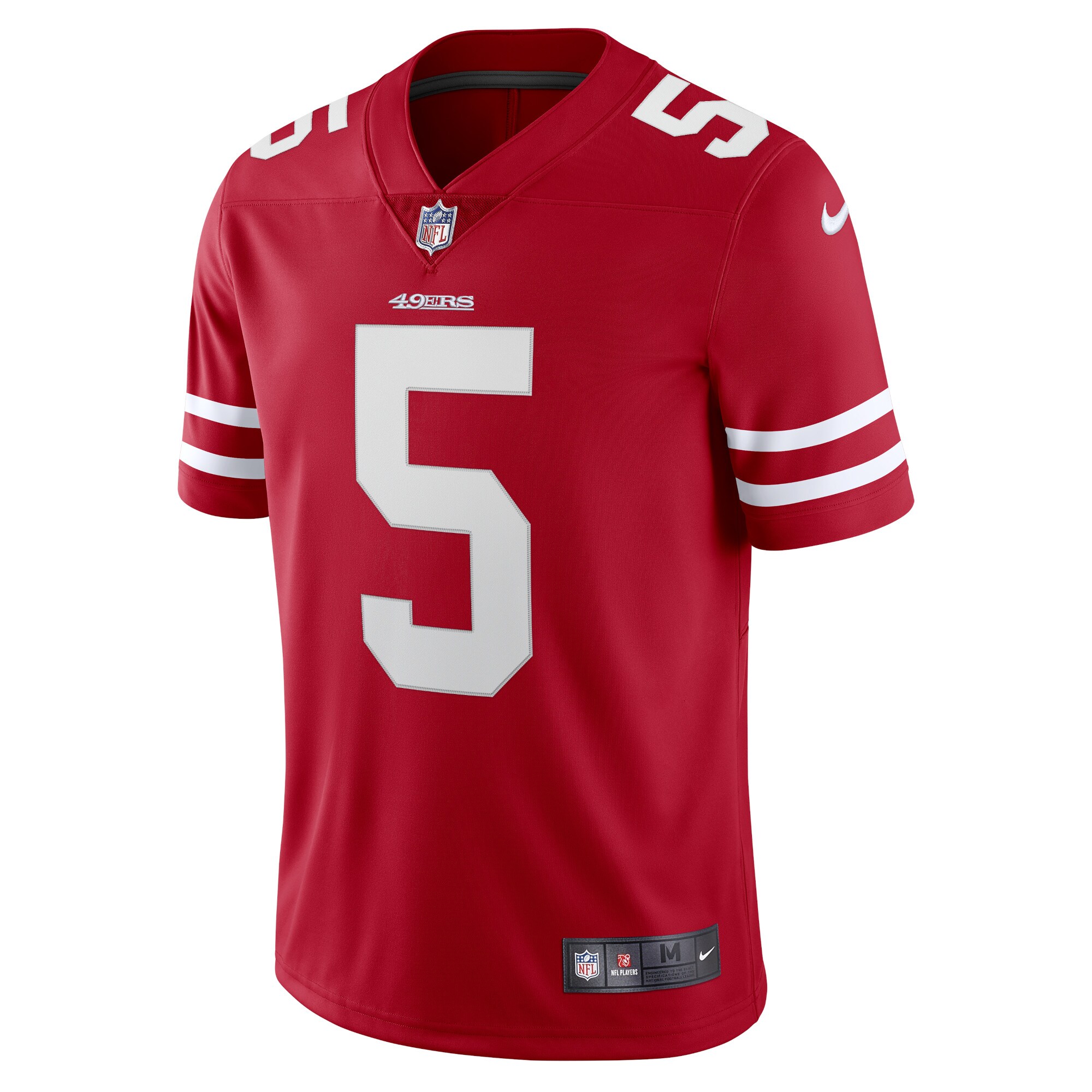 Trey Lance San Francisco 49ers  Vapor Limited Player Jersey - Scarlet