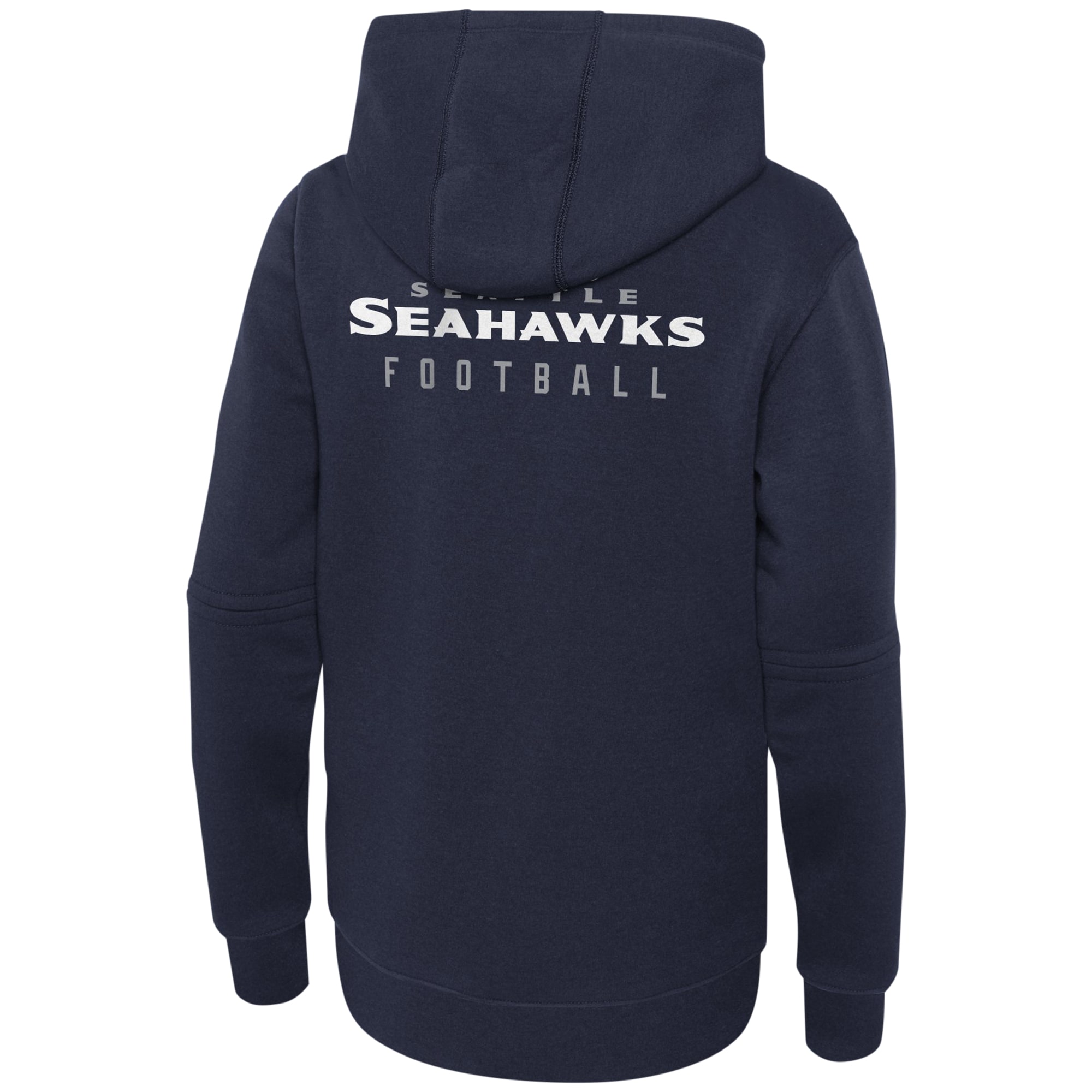 Seattle Seahawks  Youth 2023 Sideline Club Fleece Pullover Hoodie - Navy