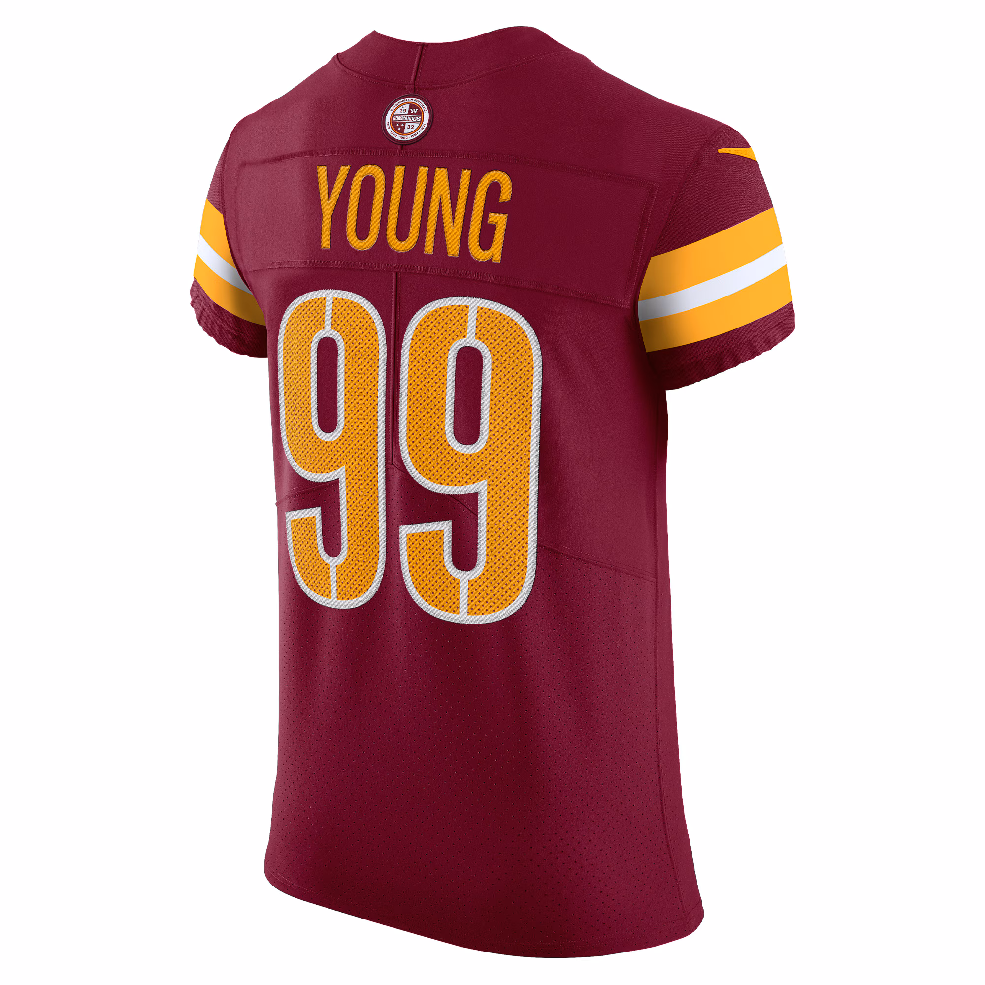 Chase Young Washington Commanders Alternate Vapor Elite Jersey - Black