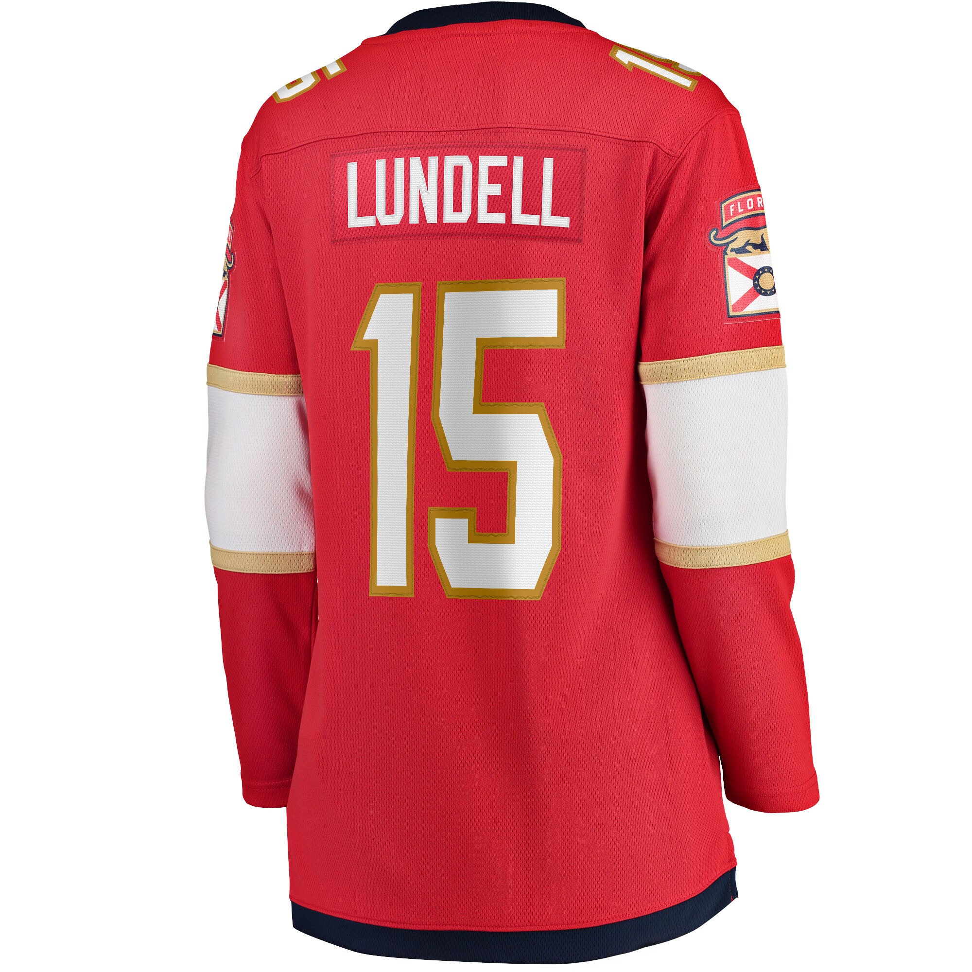 Anton Lundell Florida Panthers Women's Home Breakaway Player Jersey - Red