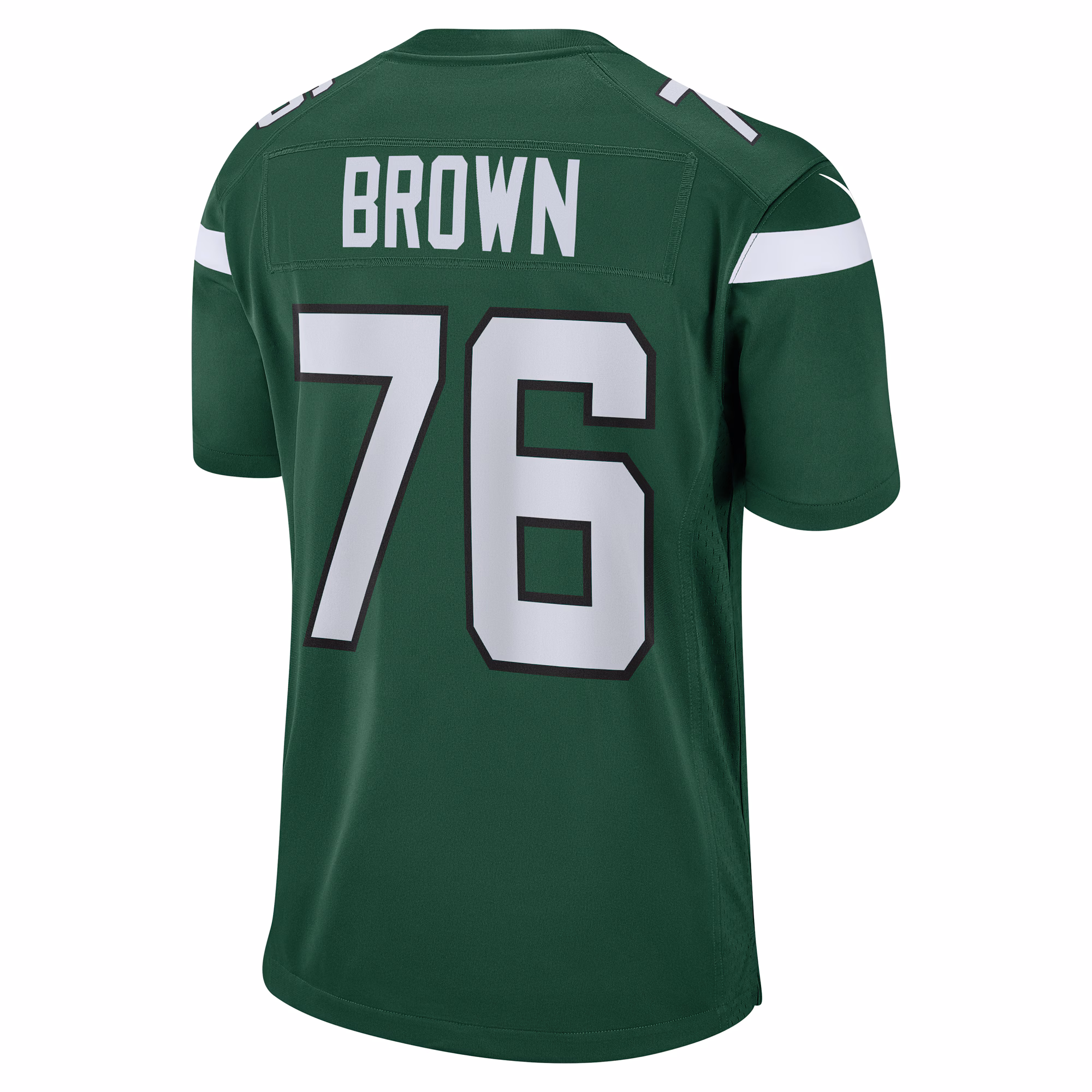 Duane Brown New York Jets Team Game Jersey - Gotham Green