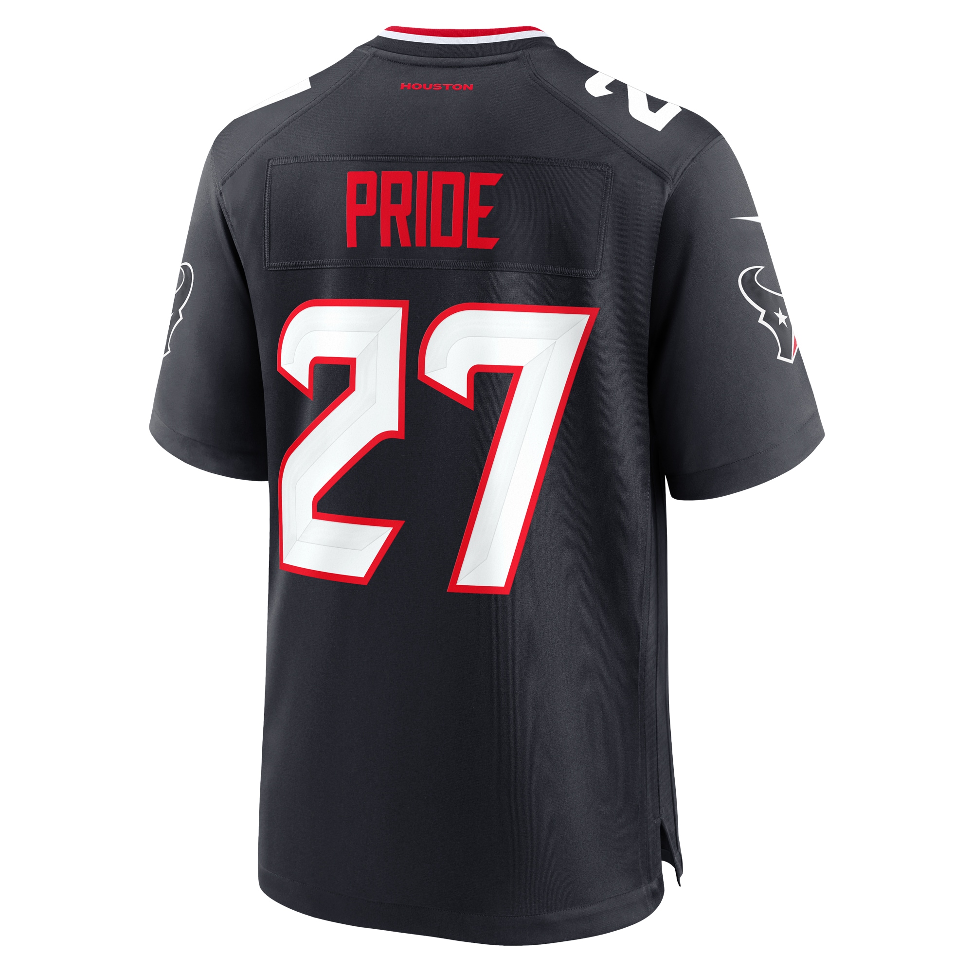 Troy Pride Houston Texans Team Game Jersey -  Navy
